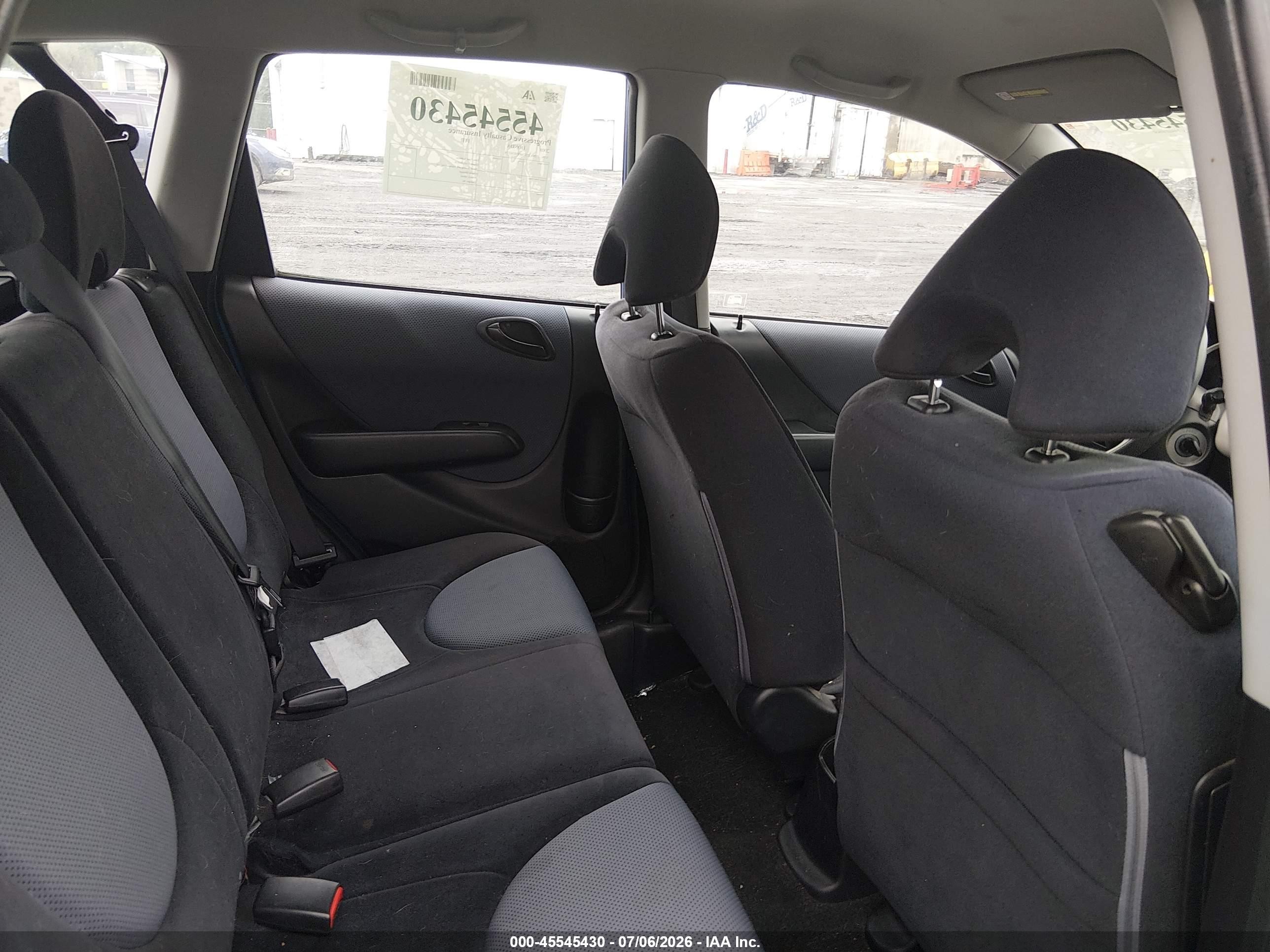 2008 Honda Fit   Blue vin: JHMGD37488S030374