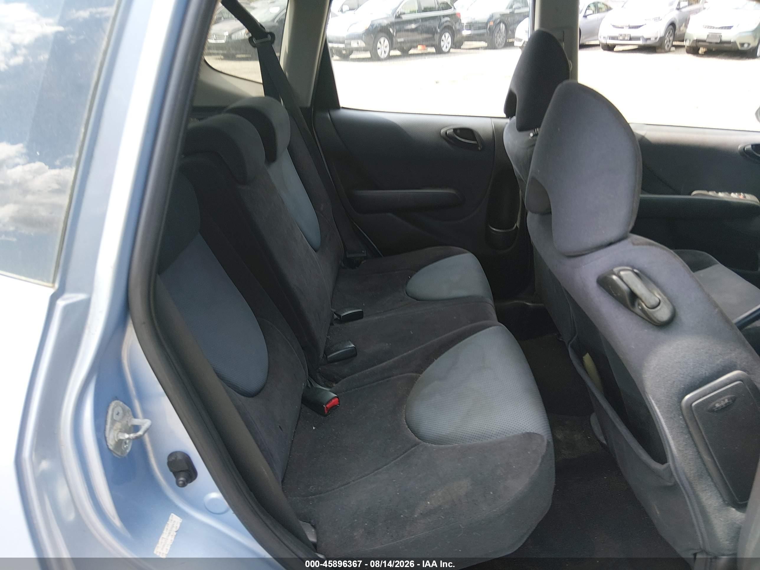 2008 Honda Fit   Light Blue vin: JHMGD37498S056479