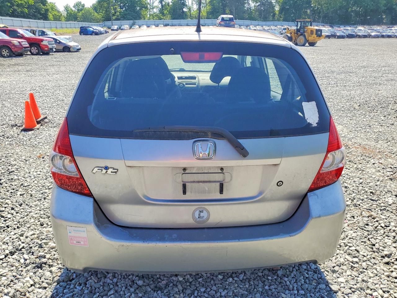2008 Honda Fit Серебряный vin: JHMGD374X8S069502