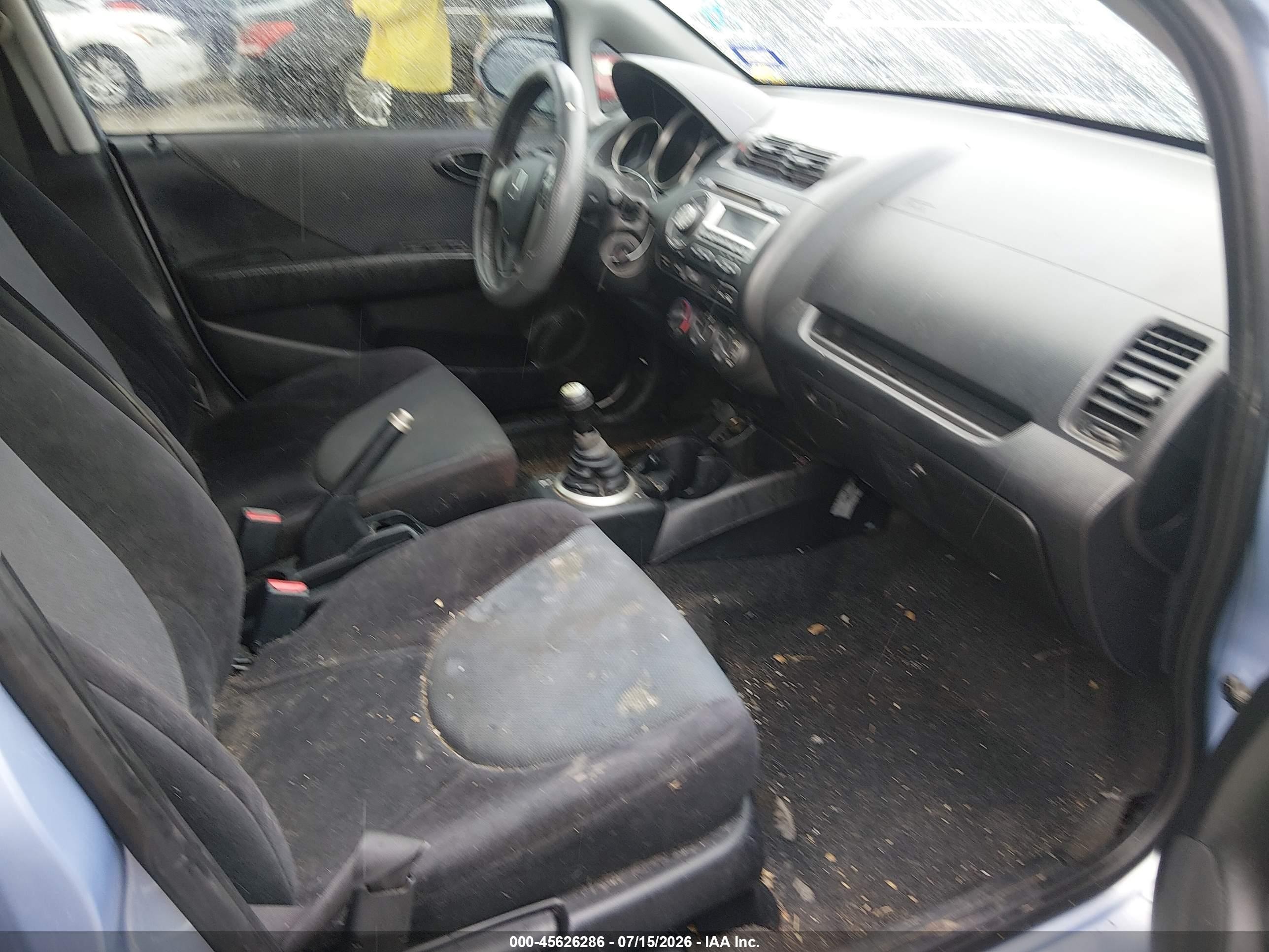2008 Honda Fit Sport Blue vin: JHMGD37648S009930