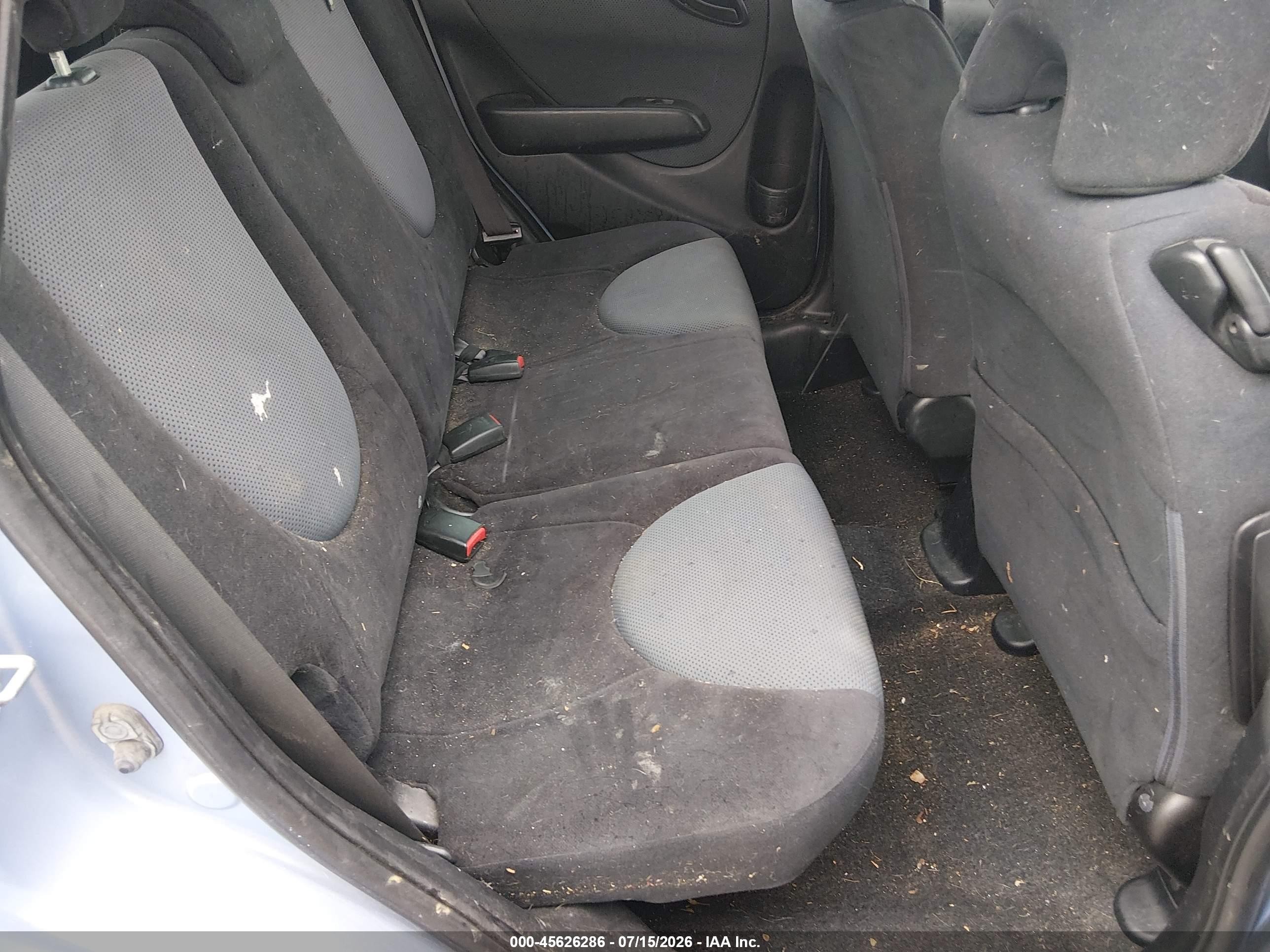 2008 Honda Fit Sport Blue vin: JHMGD37648S009930