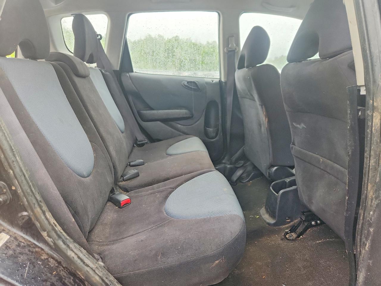 2008 Honda Fit Sport Черный vin: JHMGD37648S054947