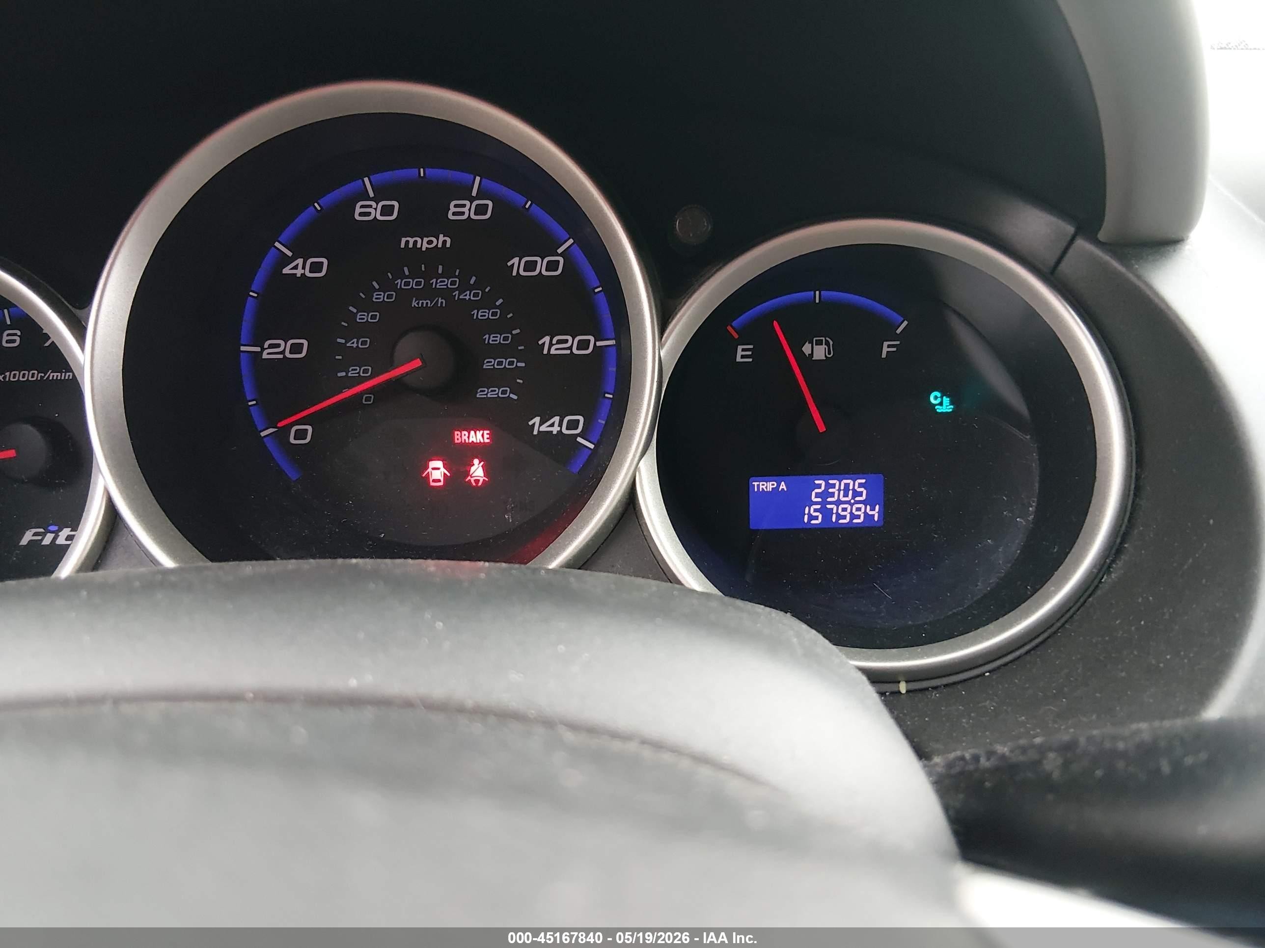 2008 Honda Fit Sport Silver vin: JHMGD37658S025327
