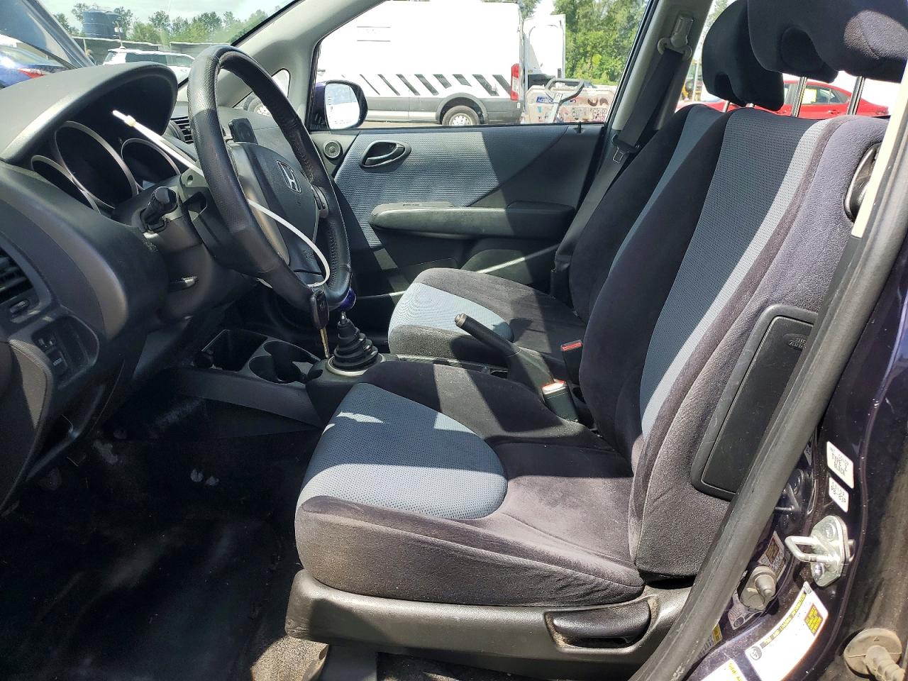 2008 Honda Fit Sport Blue vin: JHMGD37658S058313