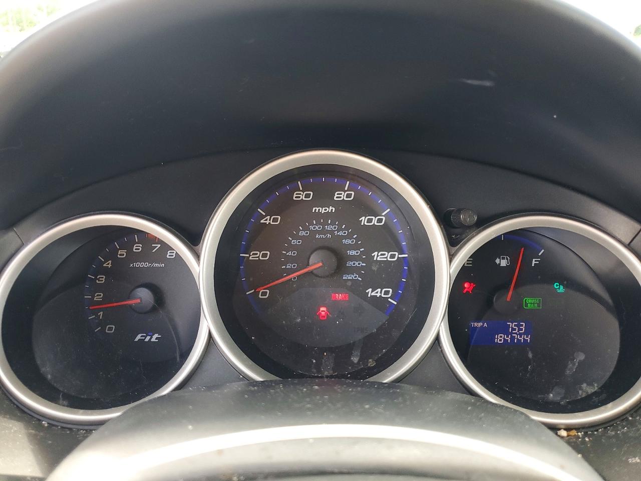 2008 Honda Fit Sport Blue vin: JHMGD37658S058313