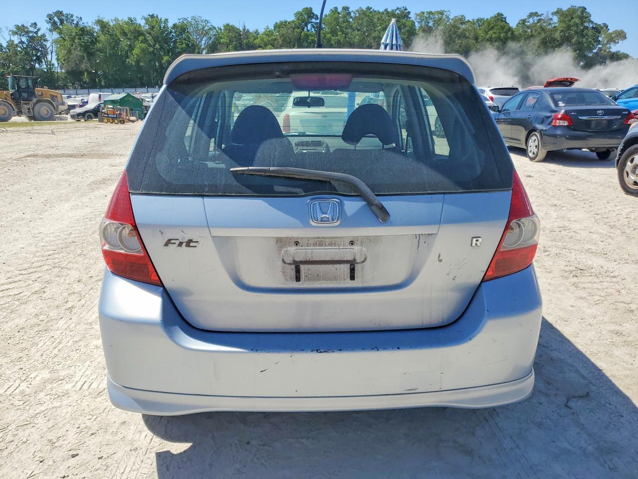 2008 Honda Fit Sport Синий vin: JHMGD37668S065724