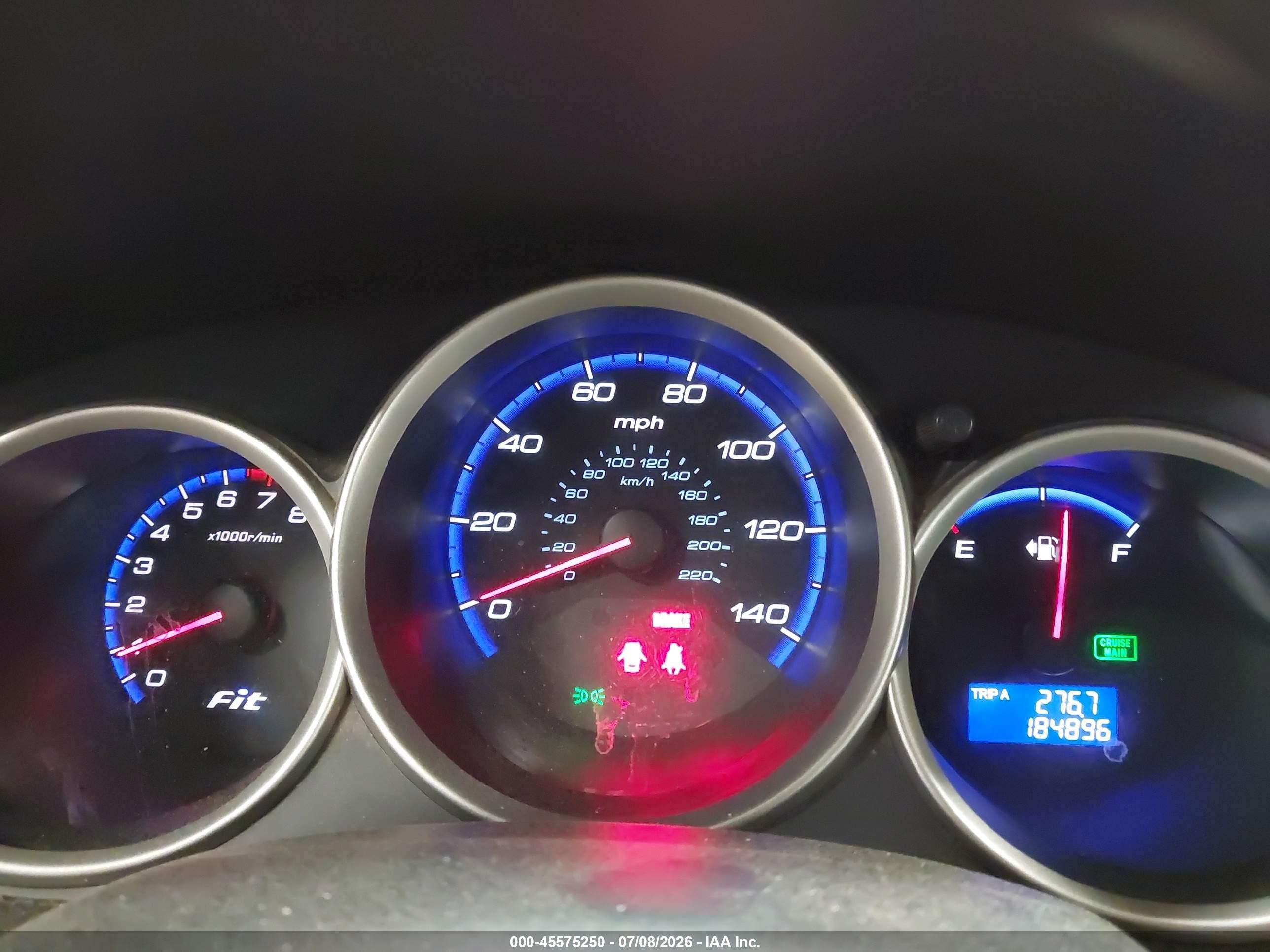 2007 Honda Fit Sport Серебряный vin: JHMGD37687S063150