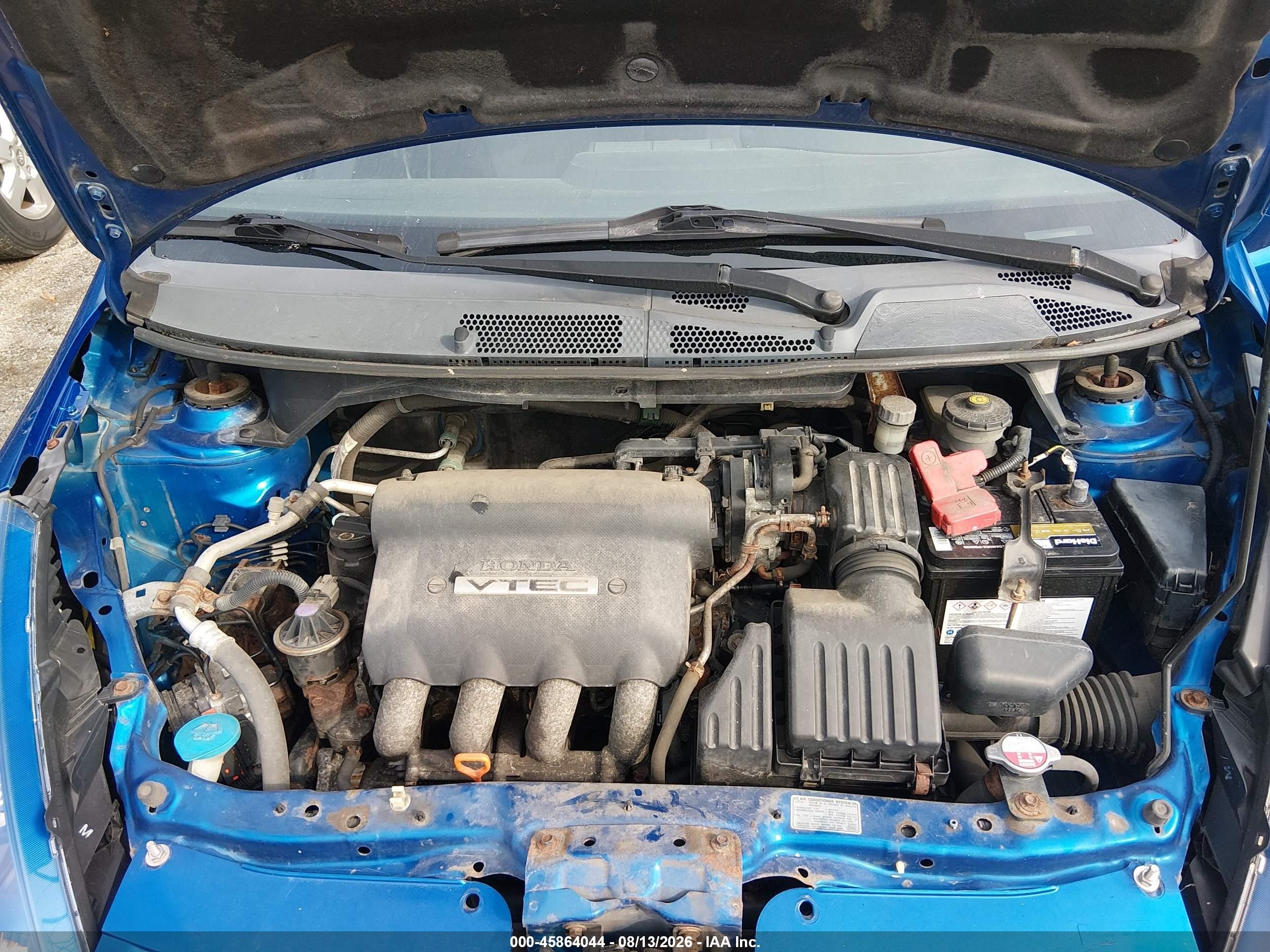 2007 Honda Fit Sport Blue vin: JHMGD37697S050620