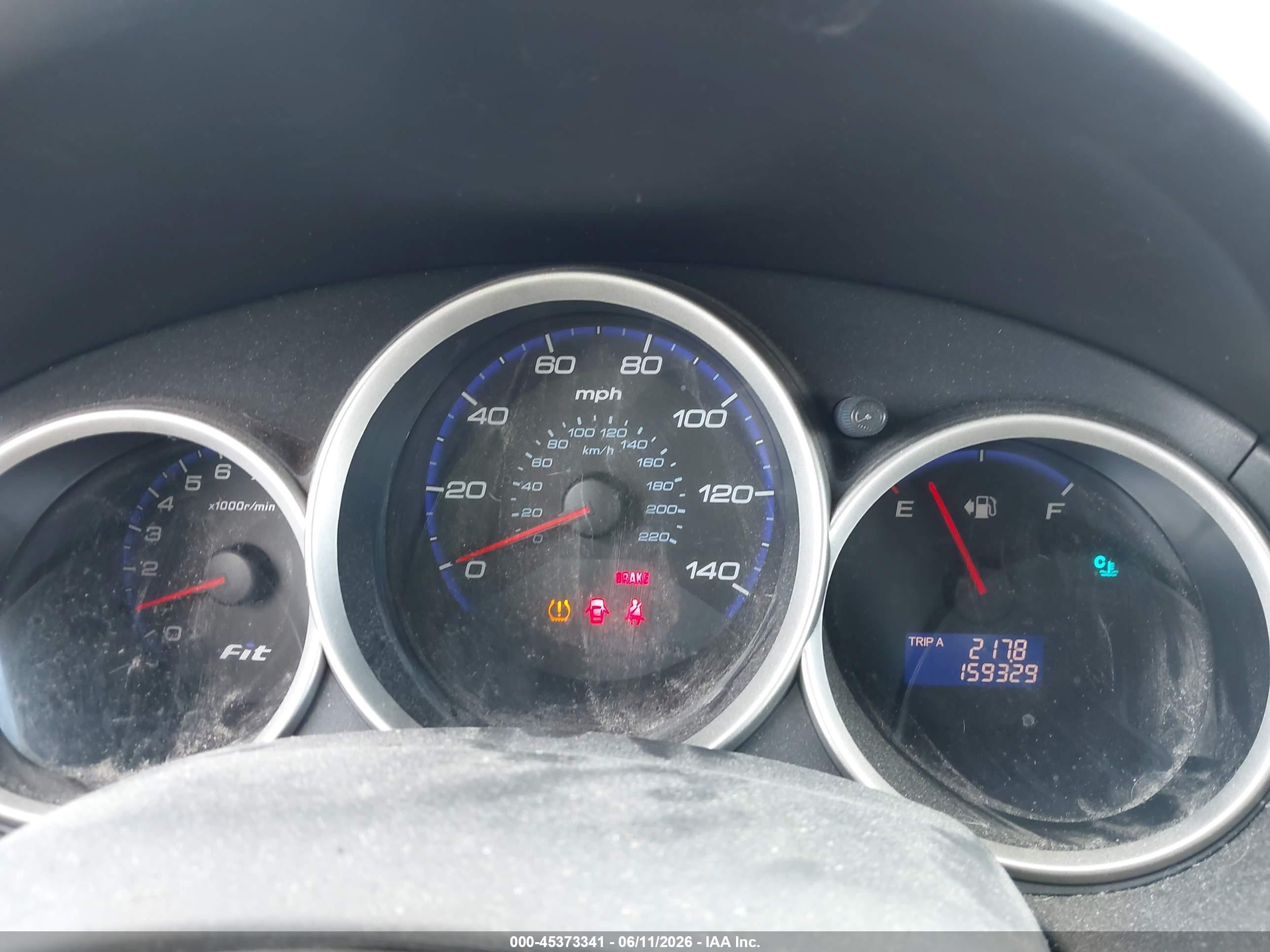 2008 Honda Fit Sport Красный vin: JHMGD37698S020552