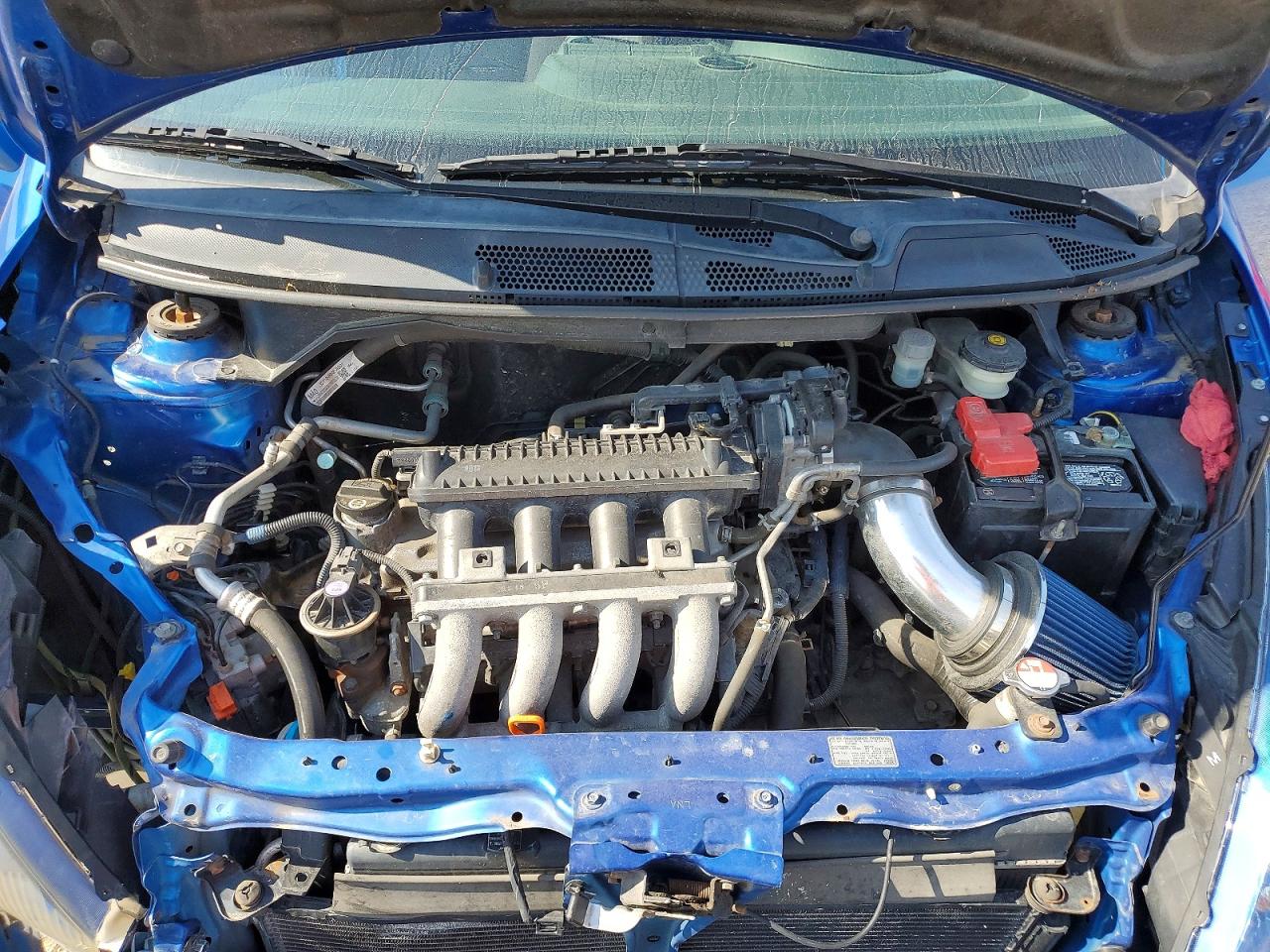 2008 Honda Fit Sport Blue vin: JHMGD37698S037030