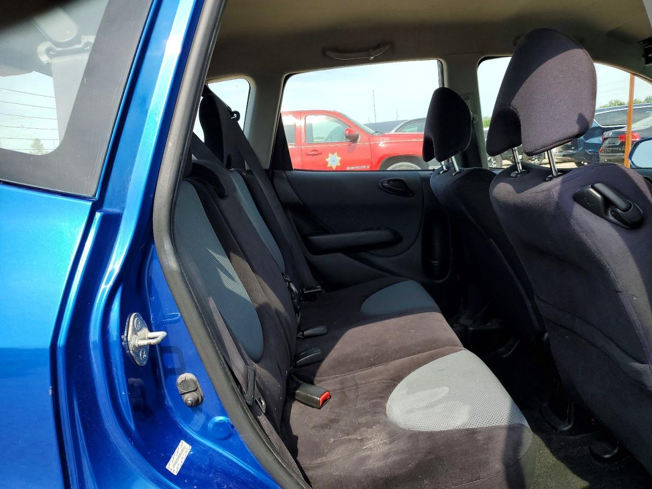 2008 Honda Fit Sport Blue vin: JHMGD37698S037030