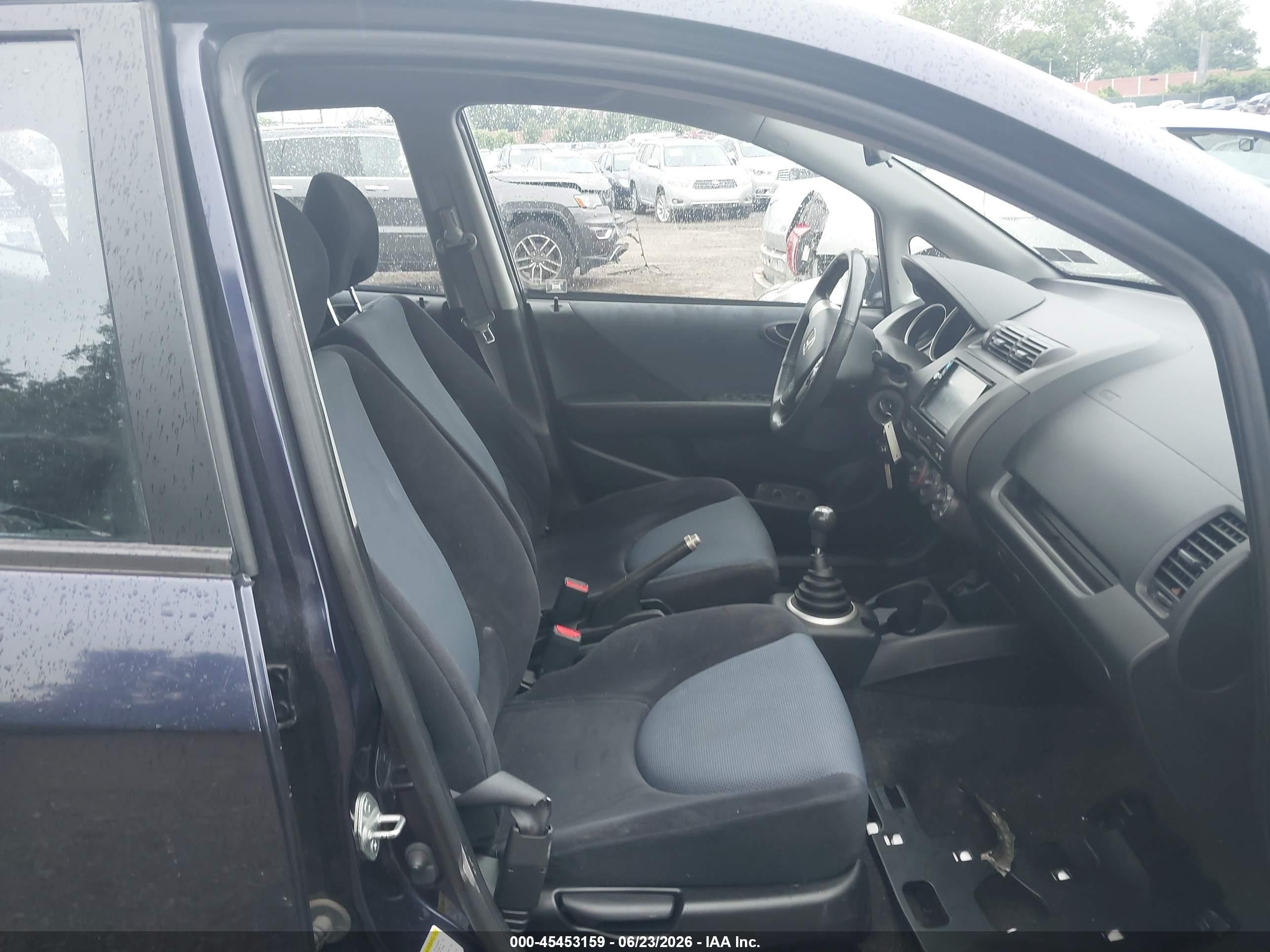 2008 Honda Fit Sport Синий vin: JHMGD37698S038405