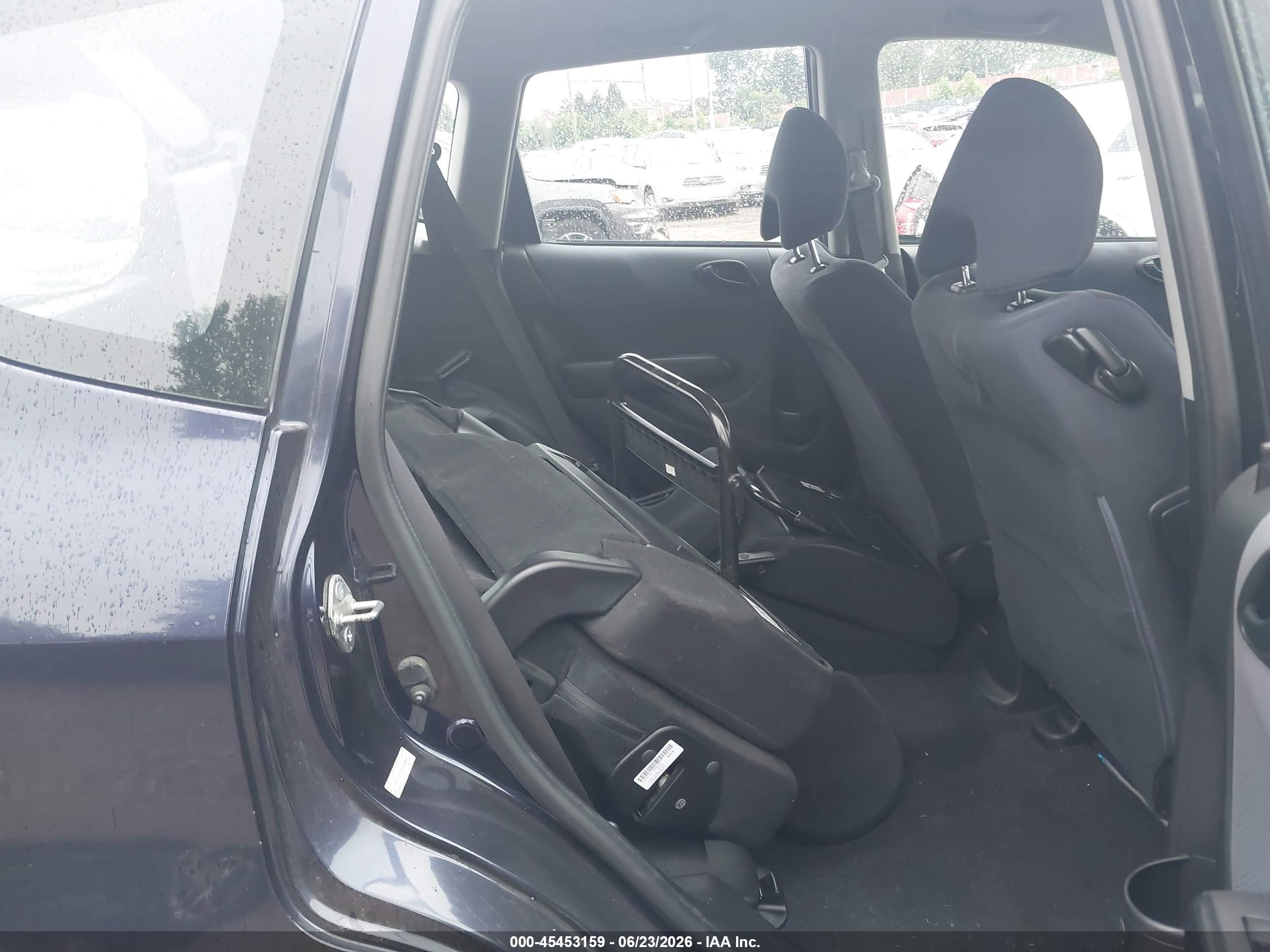2008 Honda Fit Sport Синий vin: JHMGD37698S038405