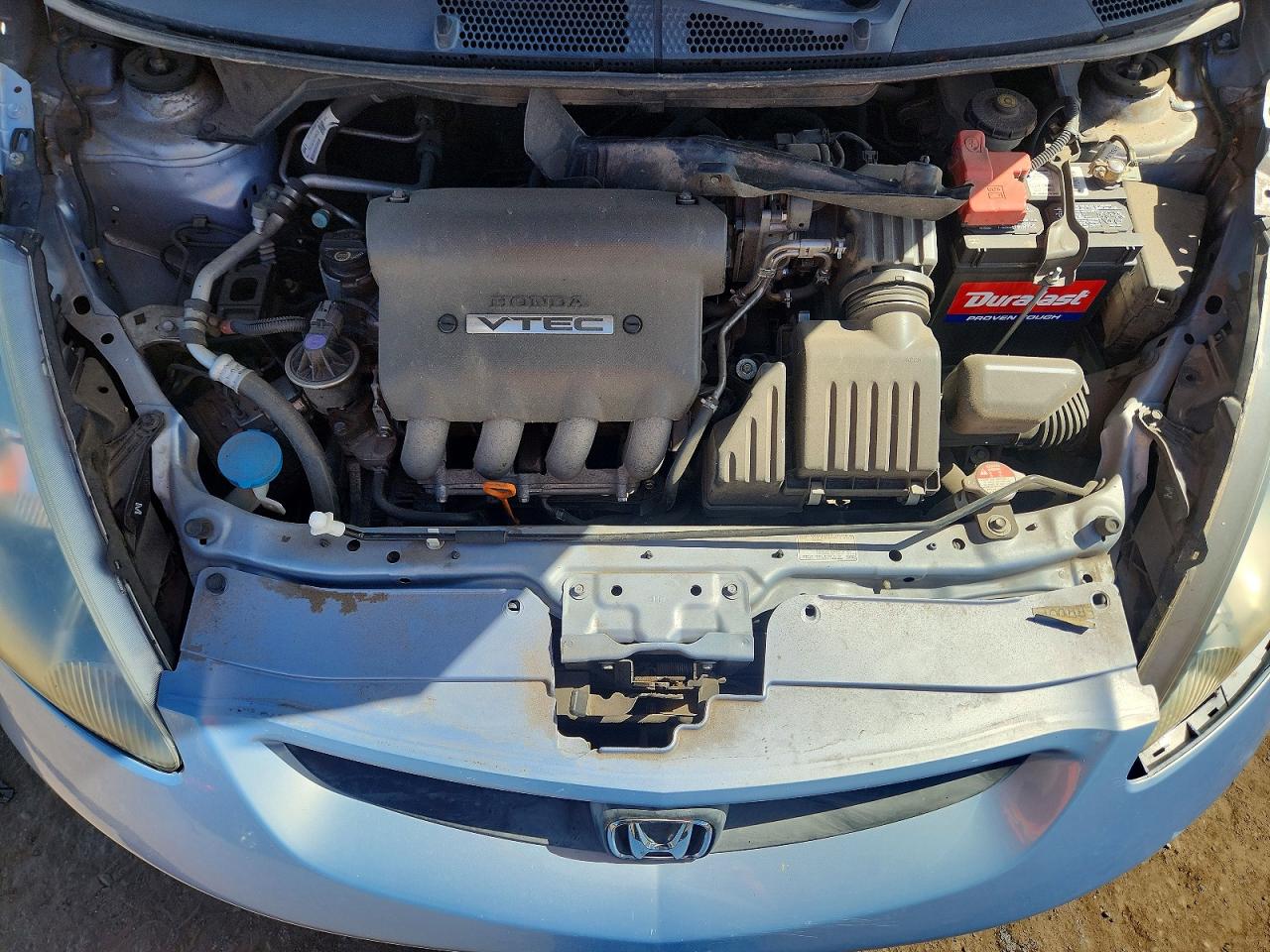 2008 Honda Fit Синий vin: JHMGD38408S025409