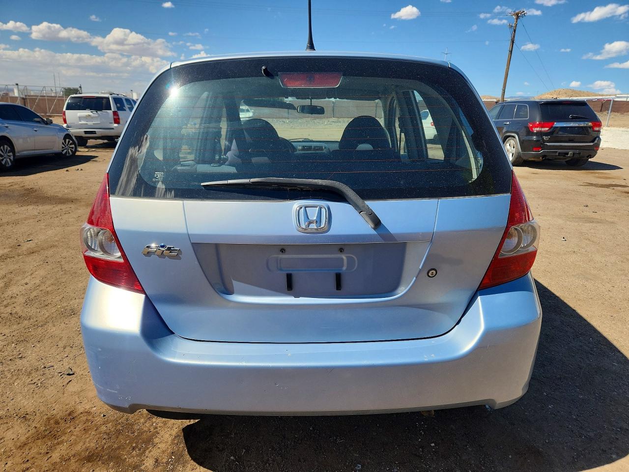 2008 Honda Fit Синий vin: JHMGD38408S025409