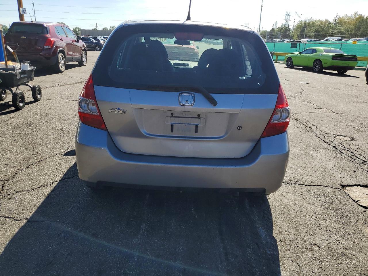2008 Honda Fit Серебряный vin: JHMGD38408S027225
