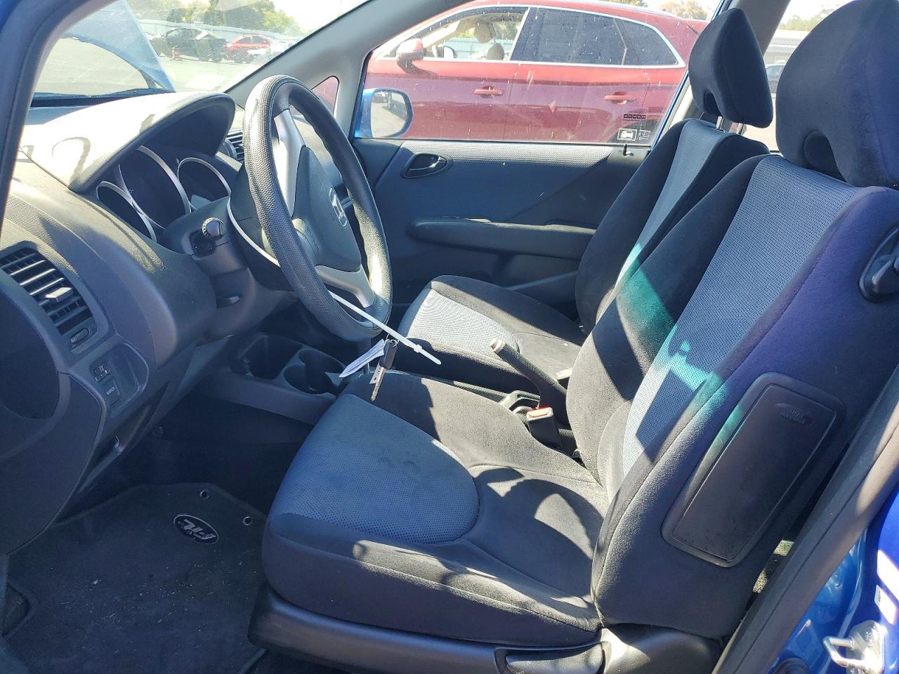 2008 Honda Fit Синий vin: JHMGD38408S054179