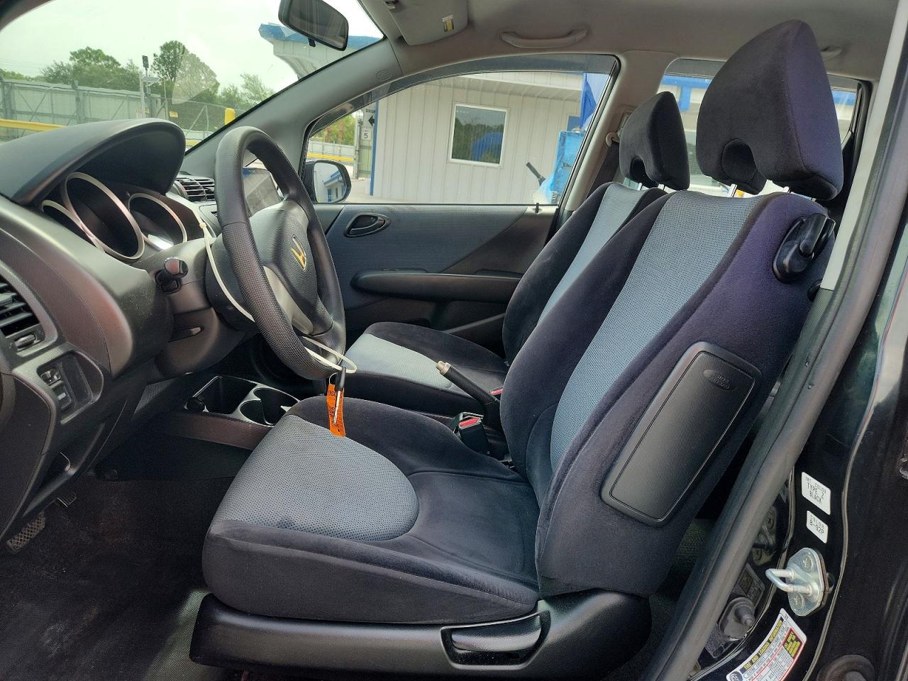 2007 Honda Fit Black vin: JHMGD38417S045361