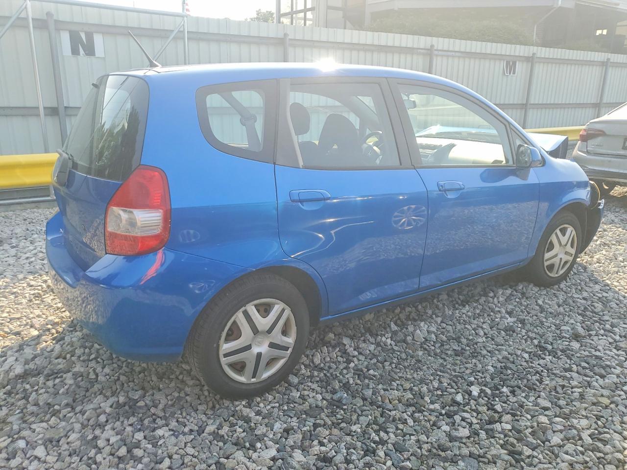 2008 Honda Fit Blue vin: JHMGD38418S046205