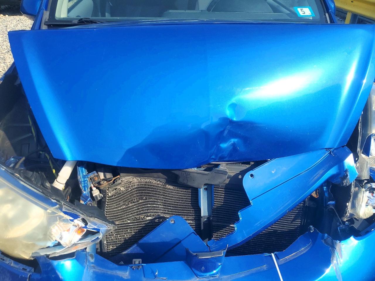 2008 Honda Fit Blue vin: JHMGD38418S046205