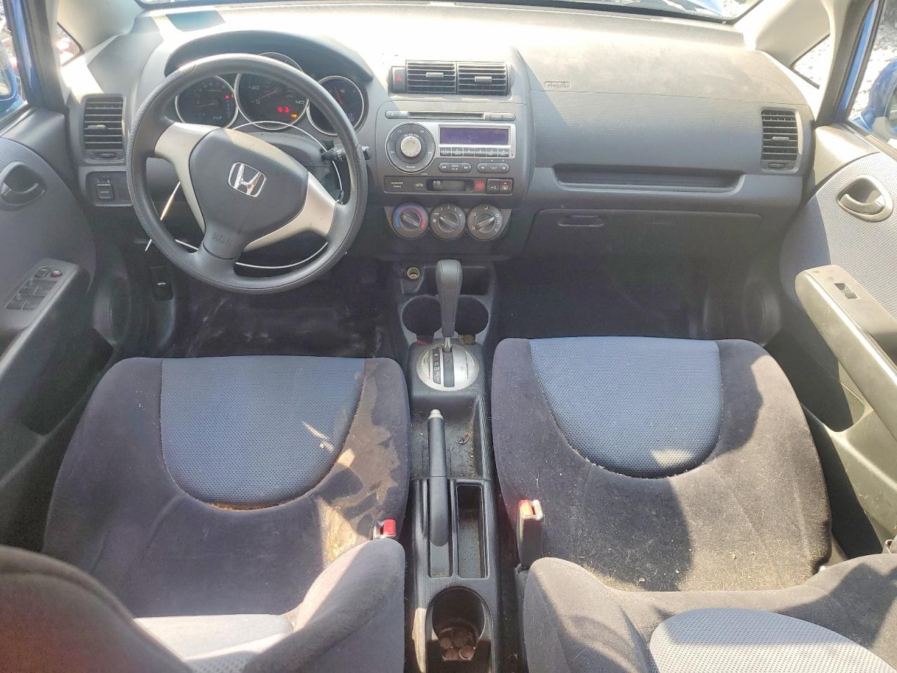 2008 Honda Fit Blue vin: JHMGD38418S046205