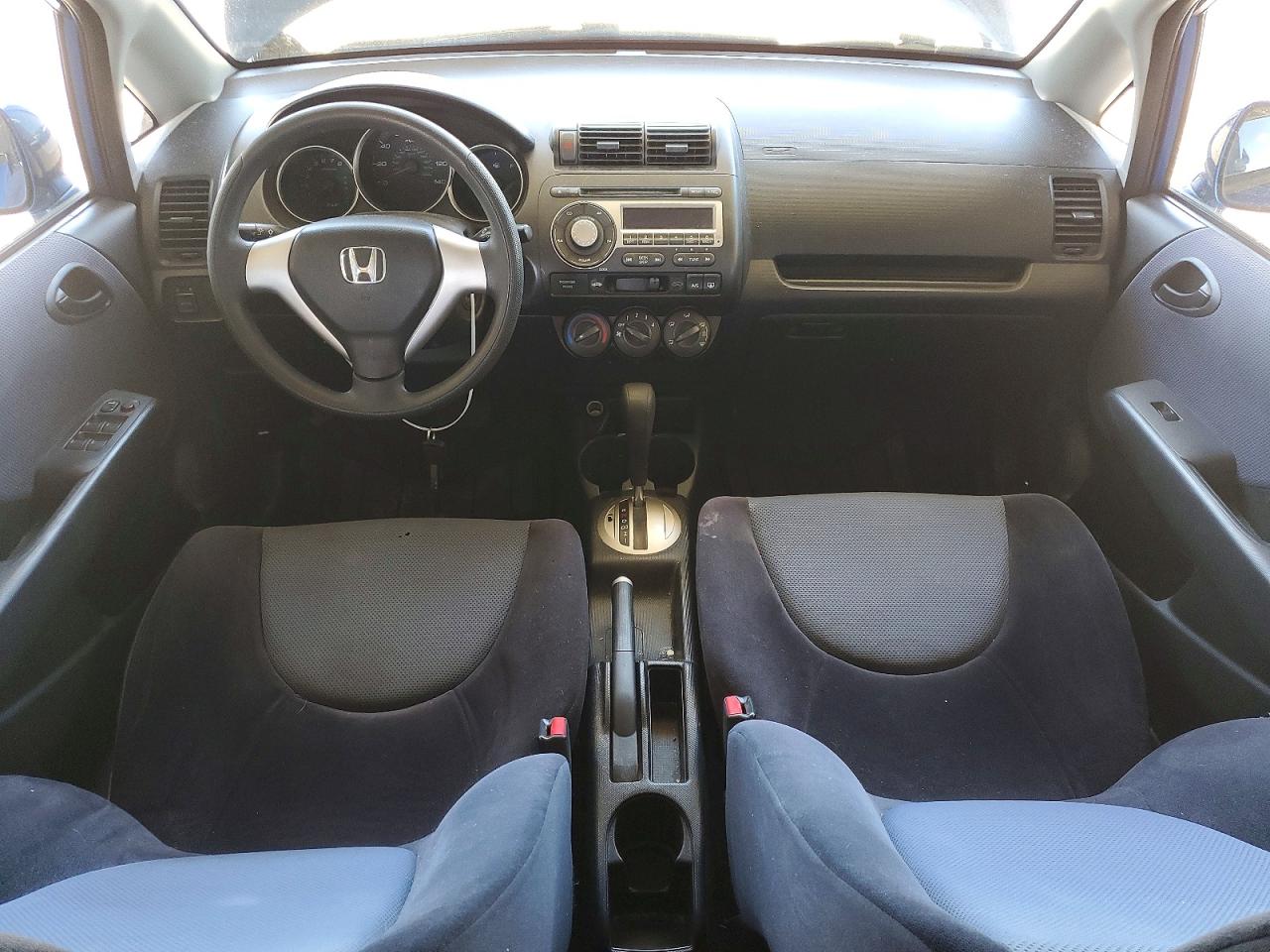 2007 Honda Fit Blue vin: JHMGD38427S024499