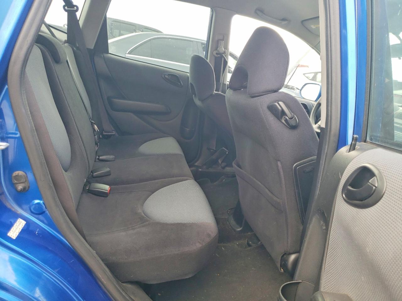 2007 Honda Fit Blue vin: JHMGD38437S049430