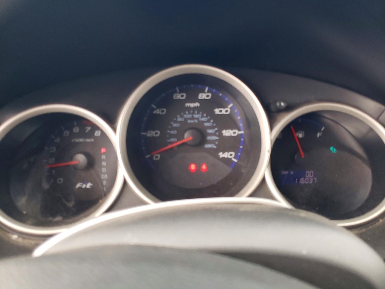 2007 Honda Fit Blue vin: JHMGD38437S049430
