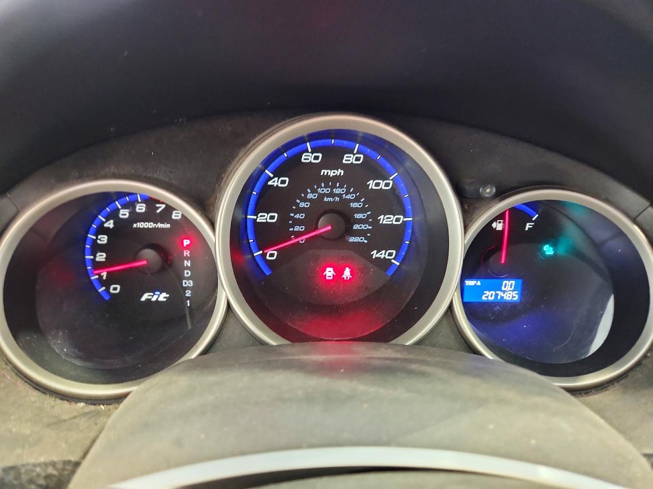 2008 Honda Fit Blue vin: JHMGD38448S046120