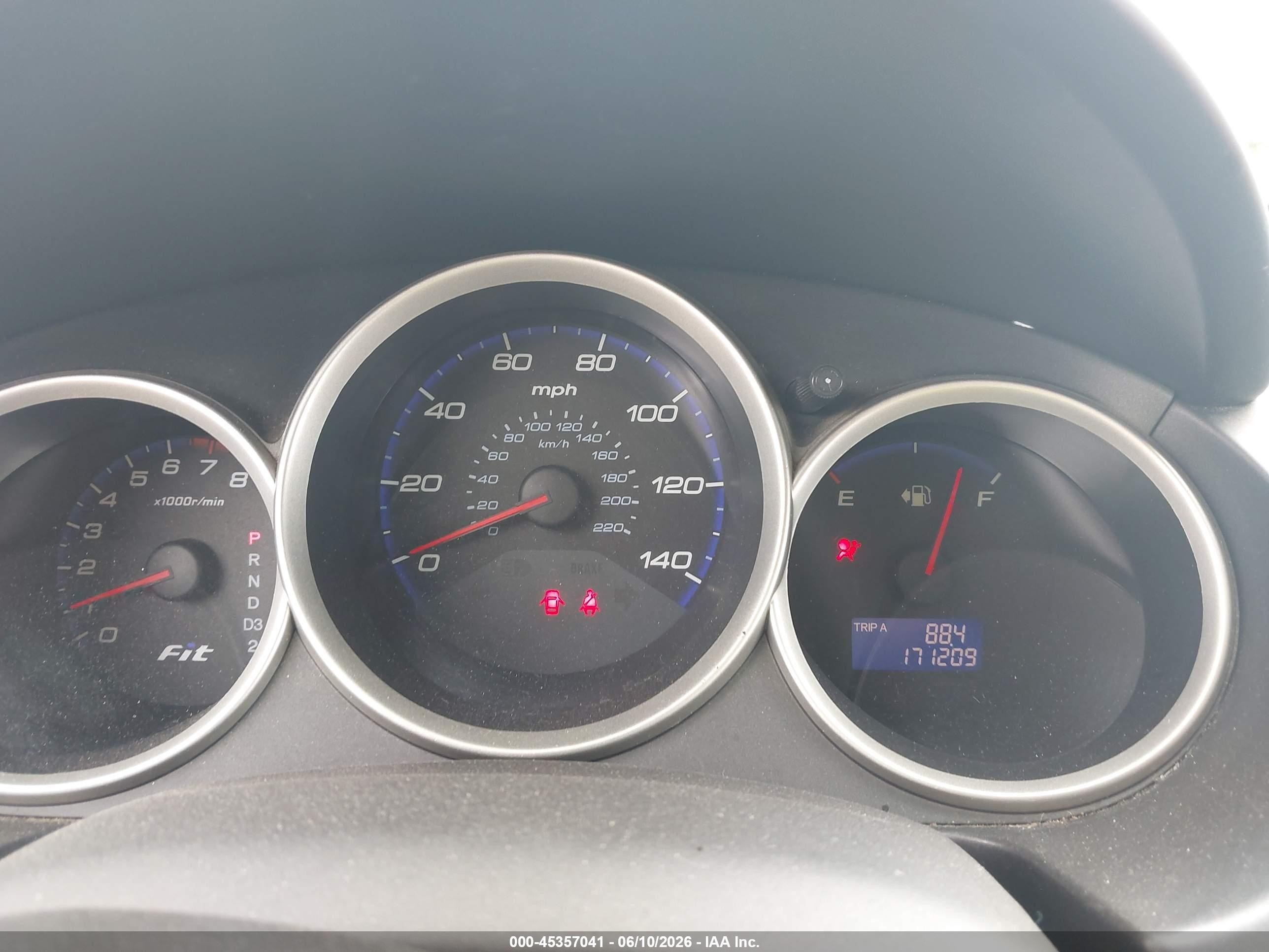 2007 Honda Fit   Blue vin: JHMGD38457S007065