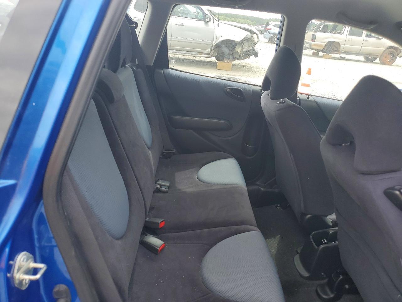 2008 Honda Fit Blue vin: JHMGD38458S030380