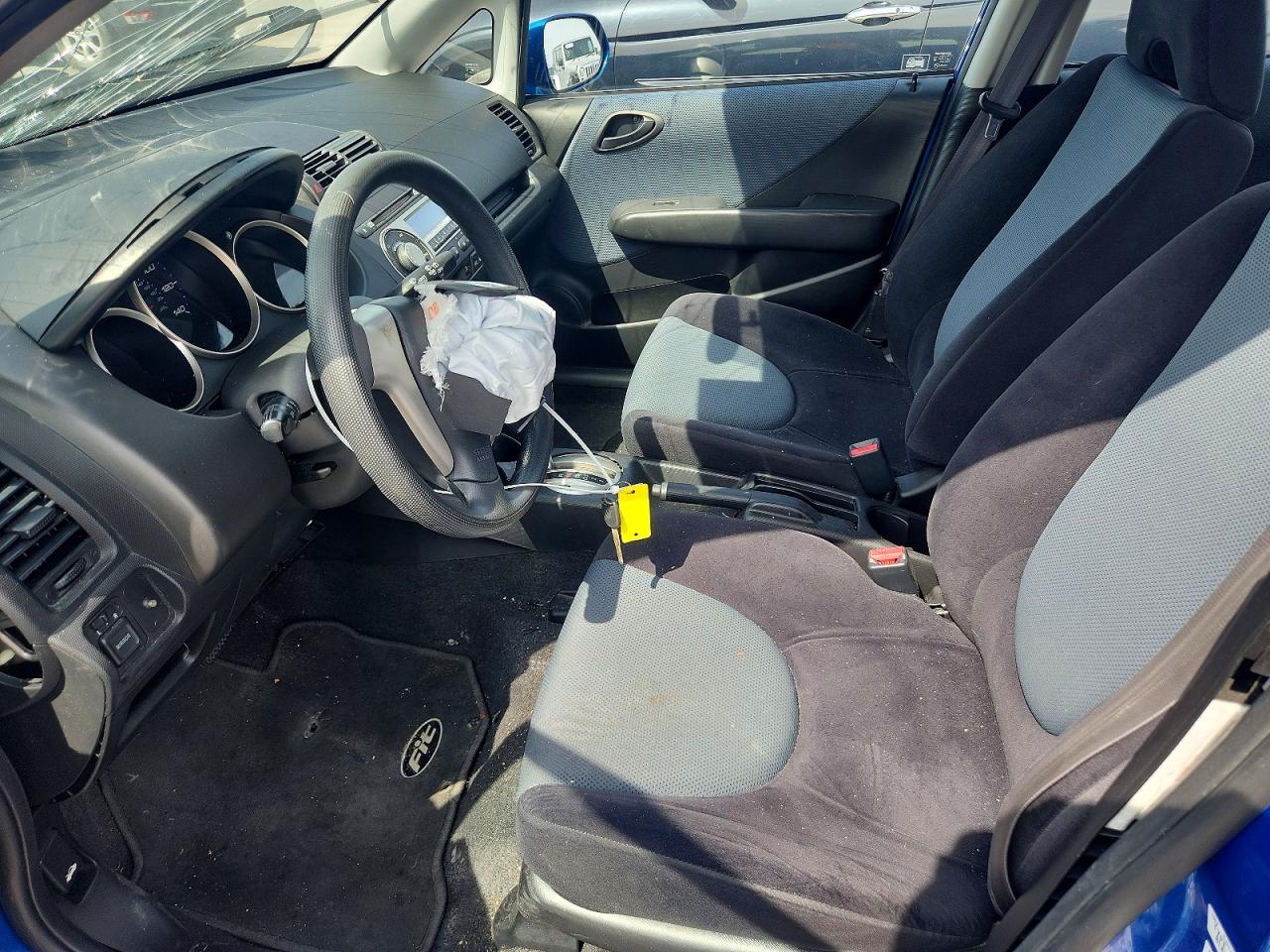 2008 Honda Fit Синий vin: JHMGD38468S033675