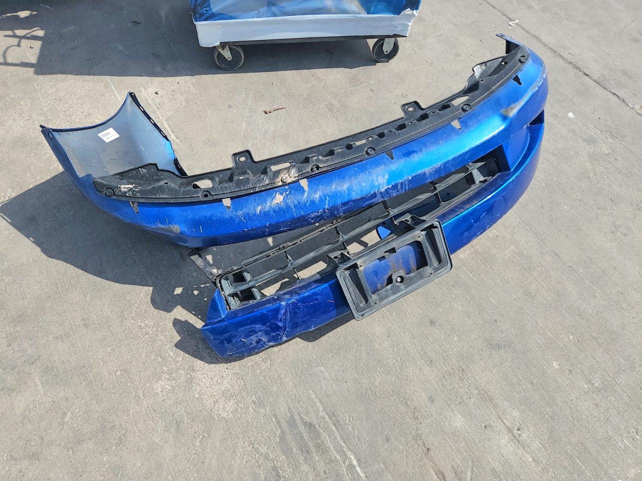 2008 Honda Fit Синий vin: JHMGD38468S033675