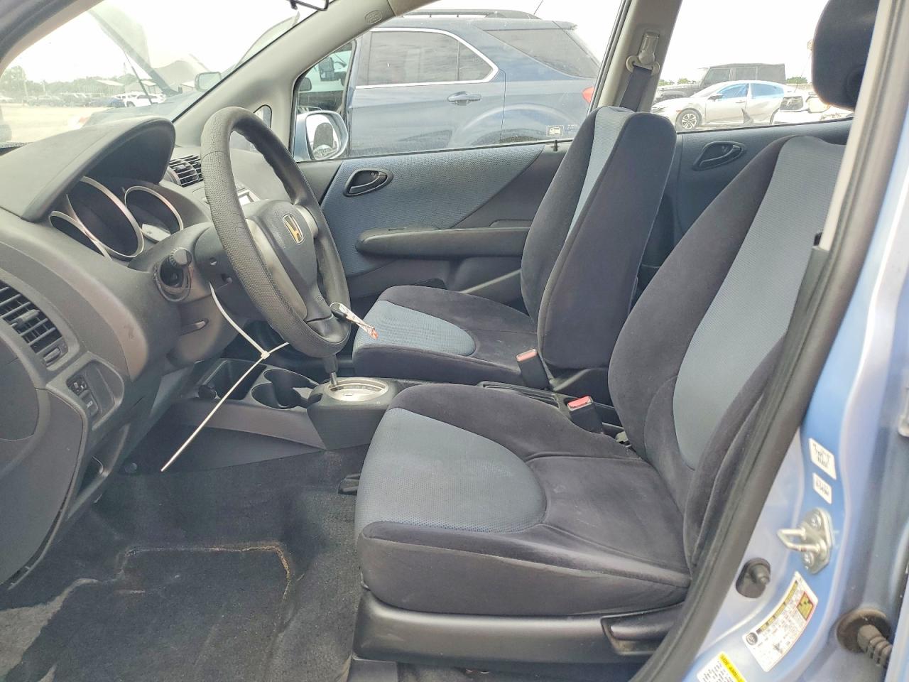 2008 Honda Fit Blue vin: JHMGD38468S046832