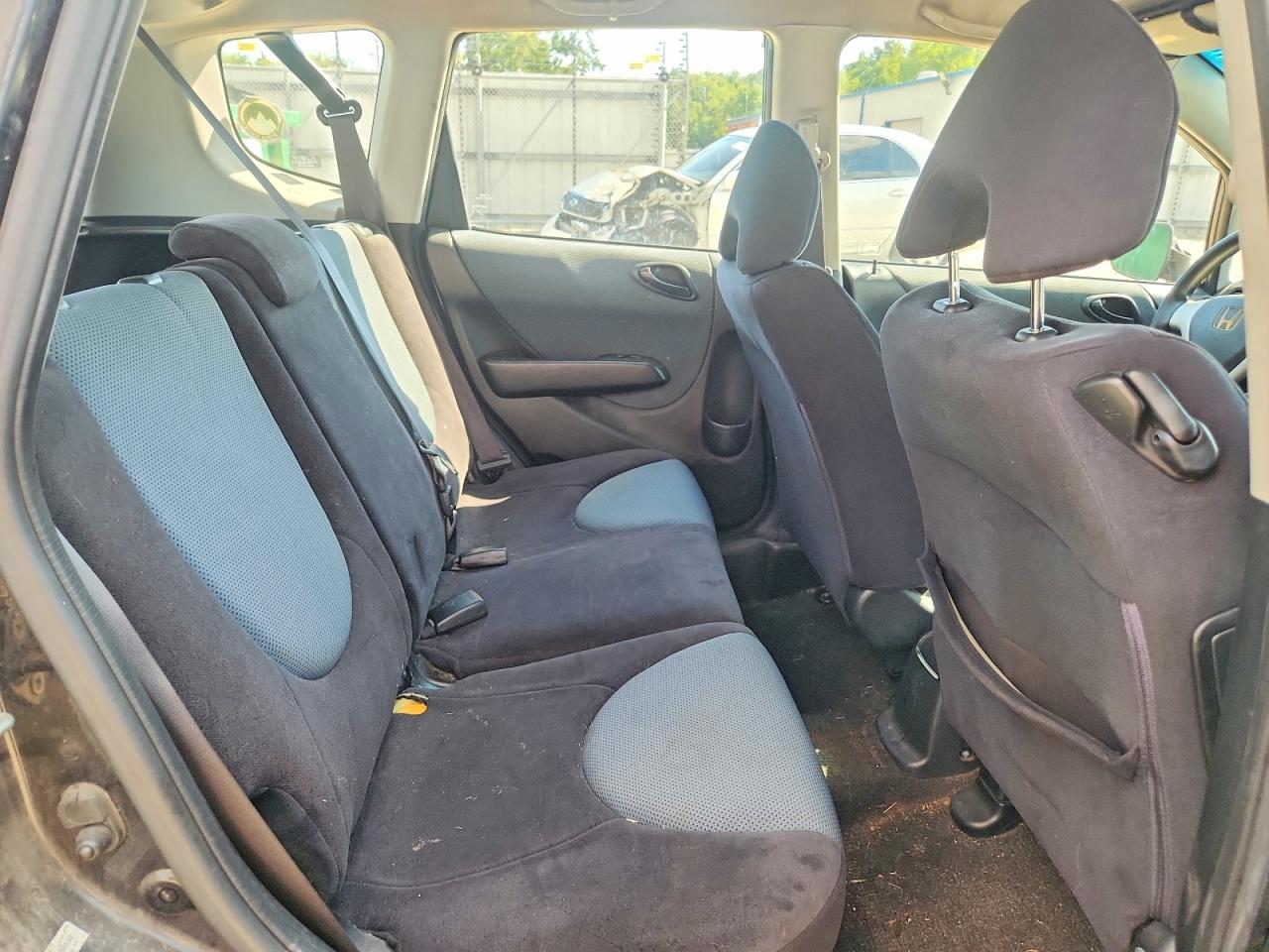 2008 Honda Fit Черный vin: JHMGD38468S066532