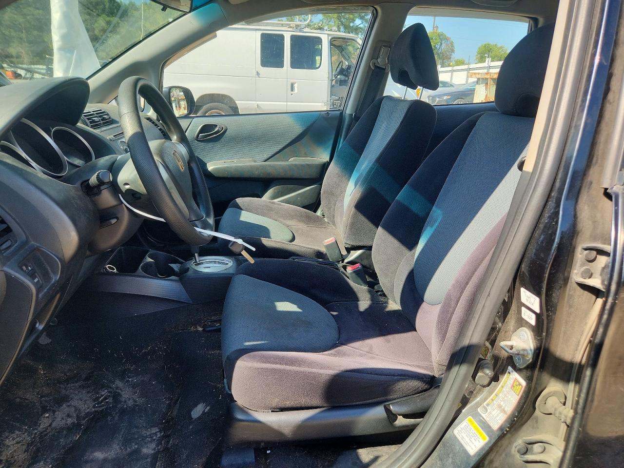 2008 Honda Fit Черный vin: JHMGD38468S066532