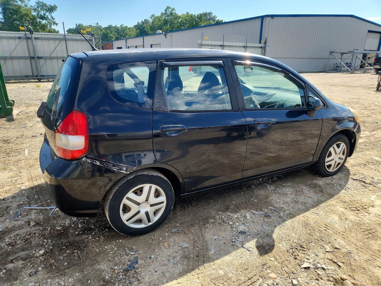 2008 Honda Fit Черный vin: JHMGD38468S066532