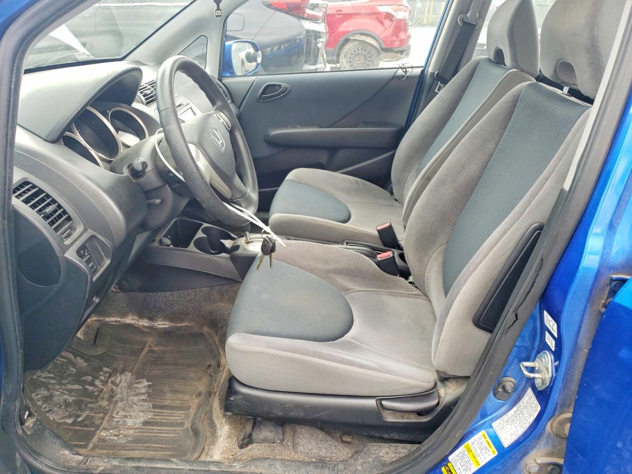 2008 Honda Fit Blue vin: JHMGD38468S804748