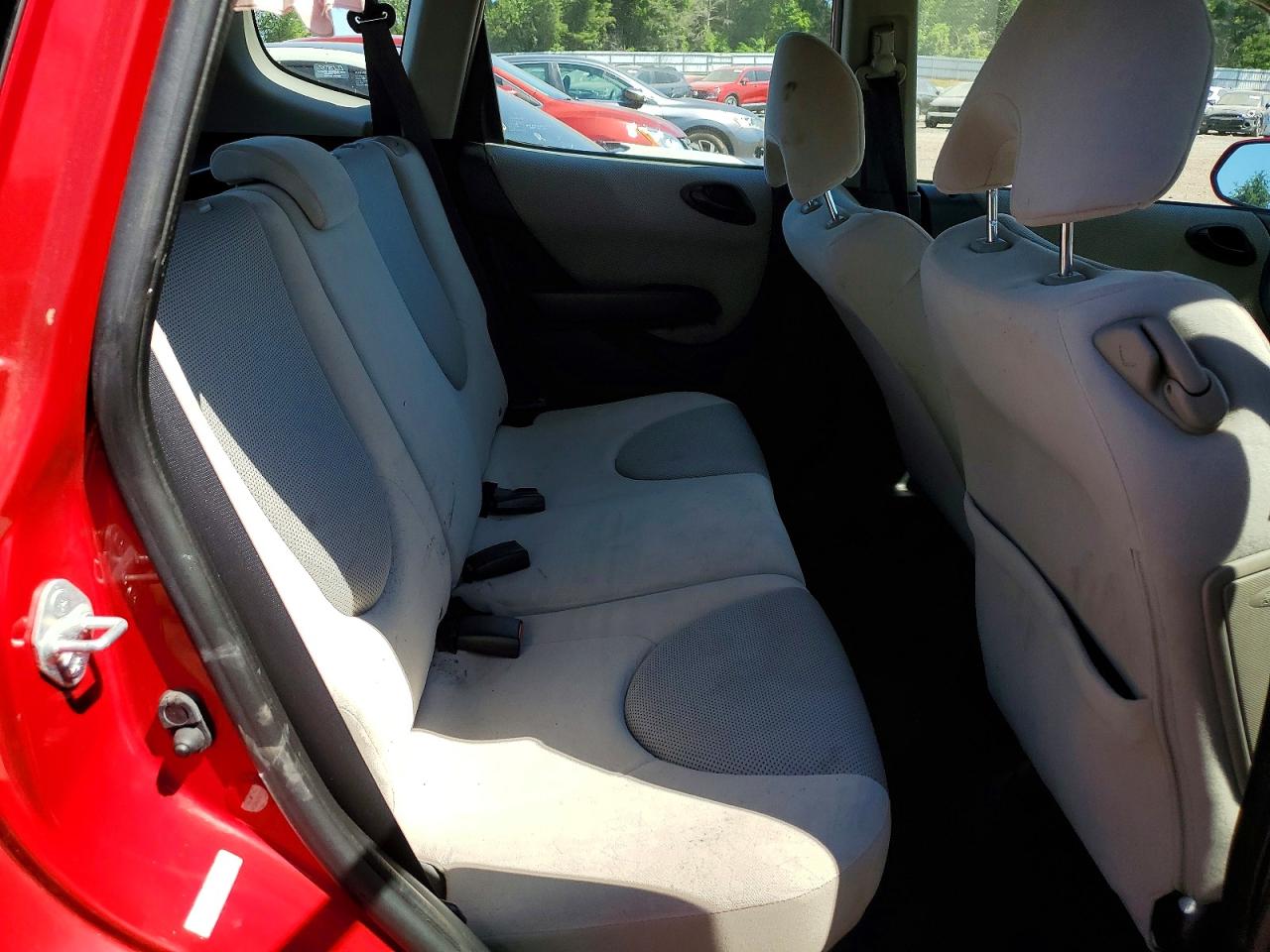 2007 Honda Fit Red vin: JHMGD38477S024014