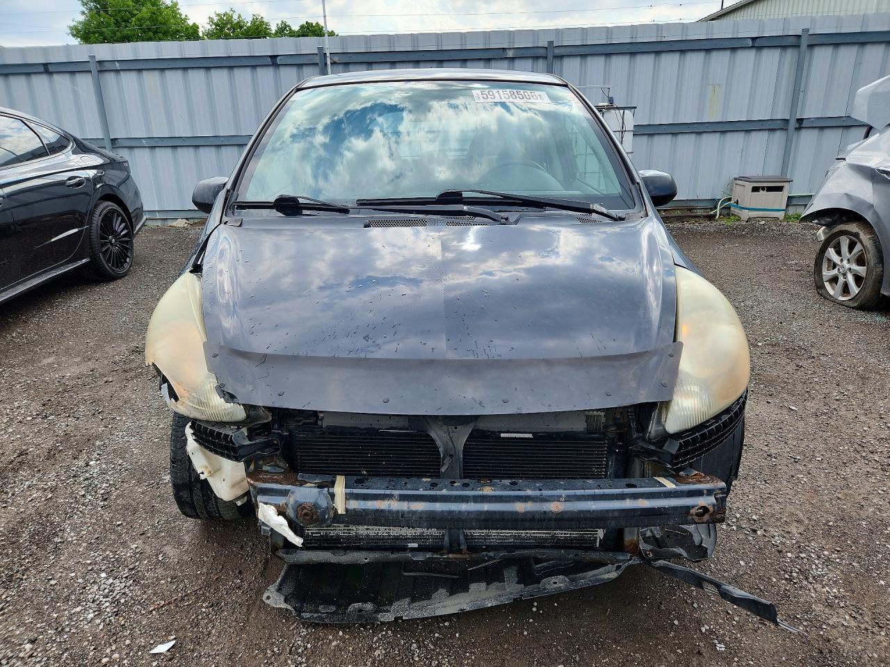 2008 Honda Fit Черный vin: JHMGD38478S809165