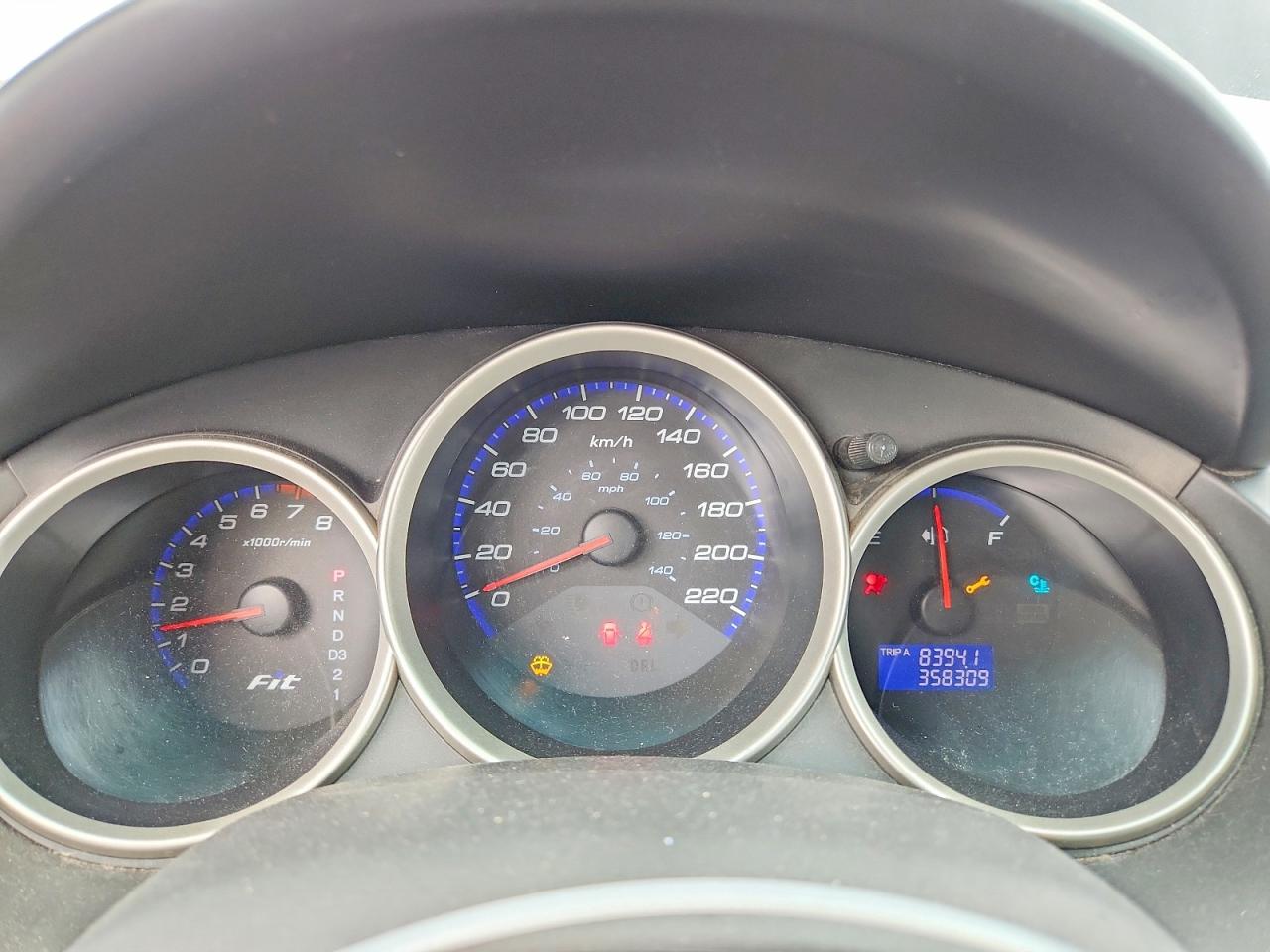 2008 Honda Fit Черный vin: JHMGD38478S809165