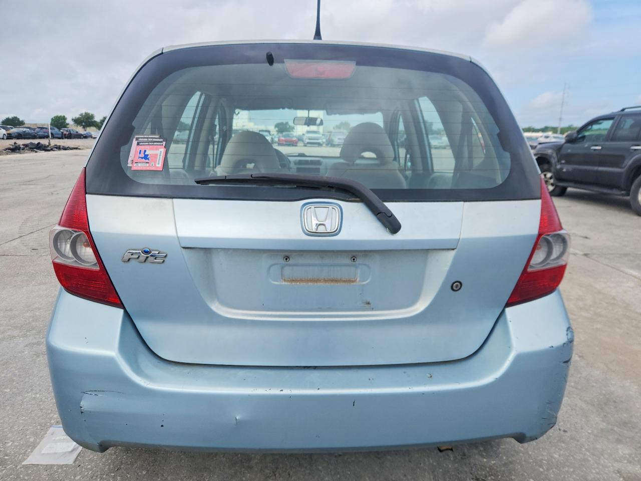 2007 Honda Fit Бирюзовый vin: JHMGD38487S012020