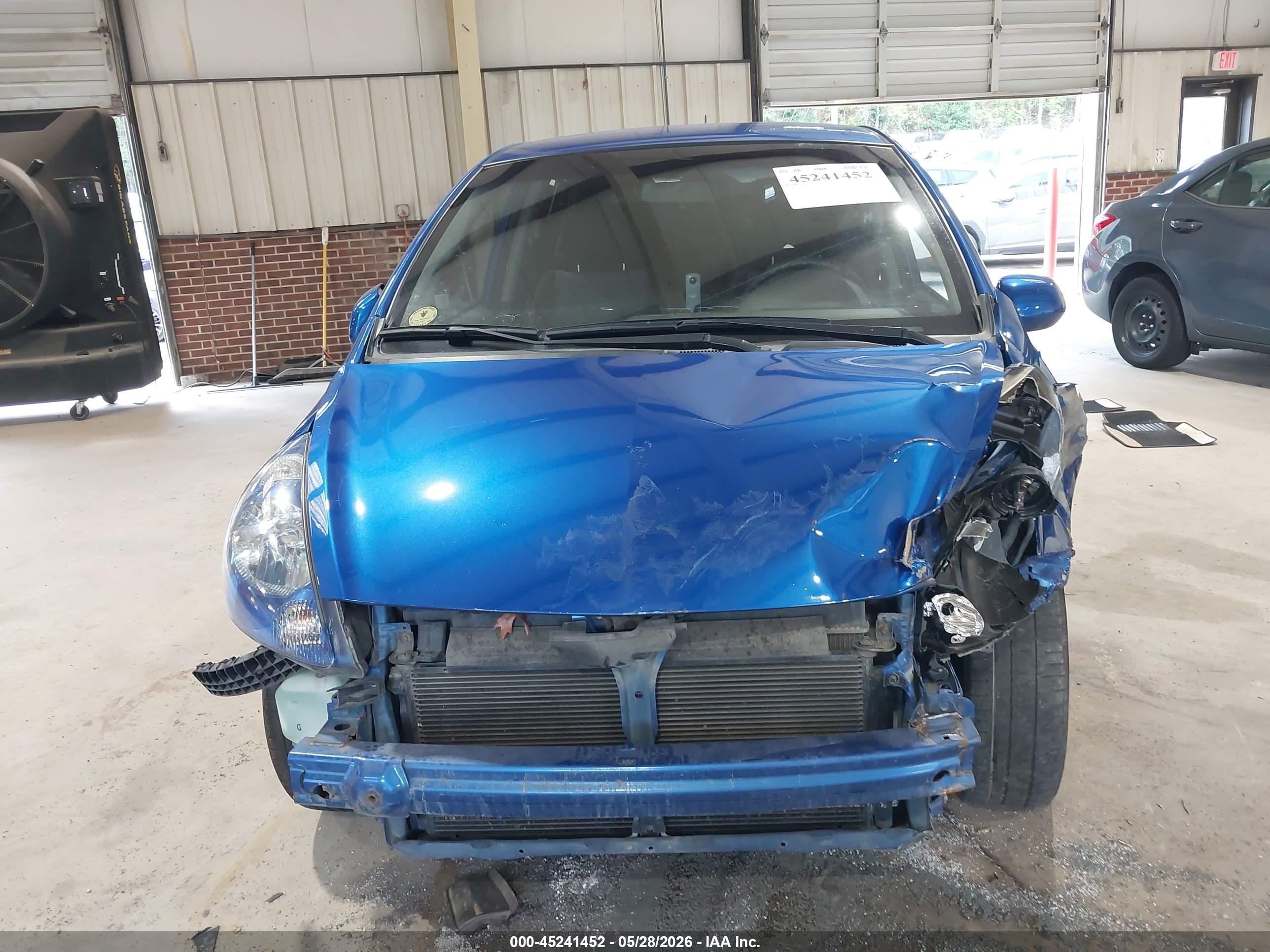 2008 Honda Fit   Blue vin: JHMGD38488S025139