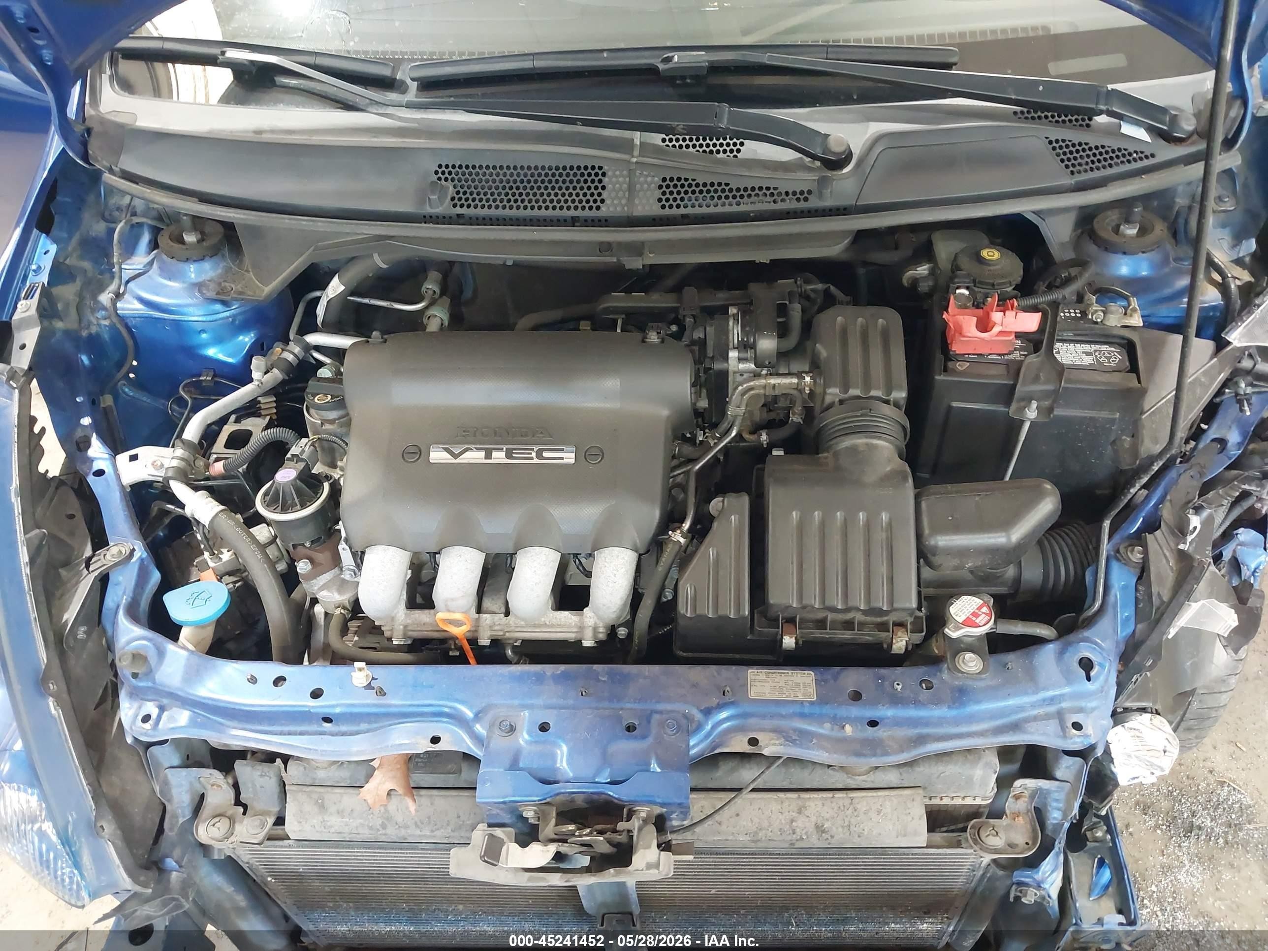 2008 Honda Fit   Blue vin: JHMGD38488S025139