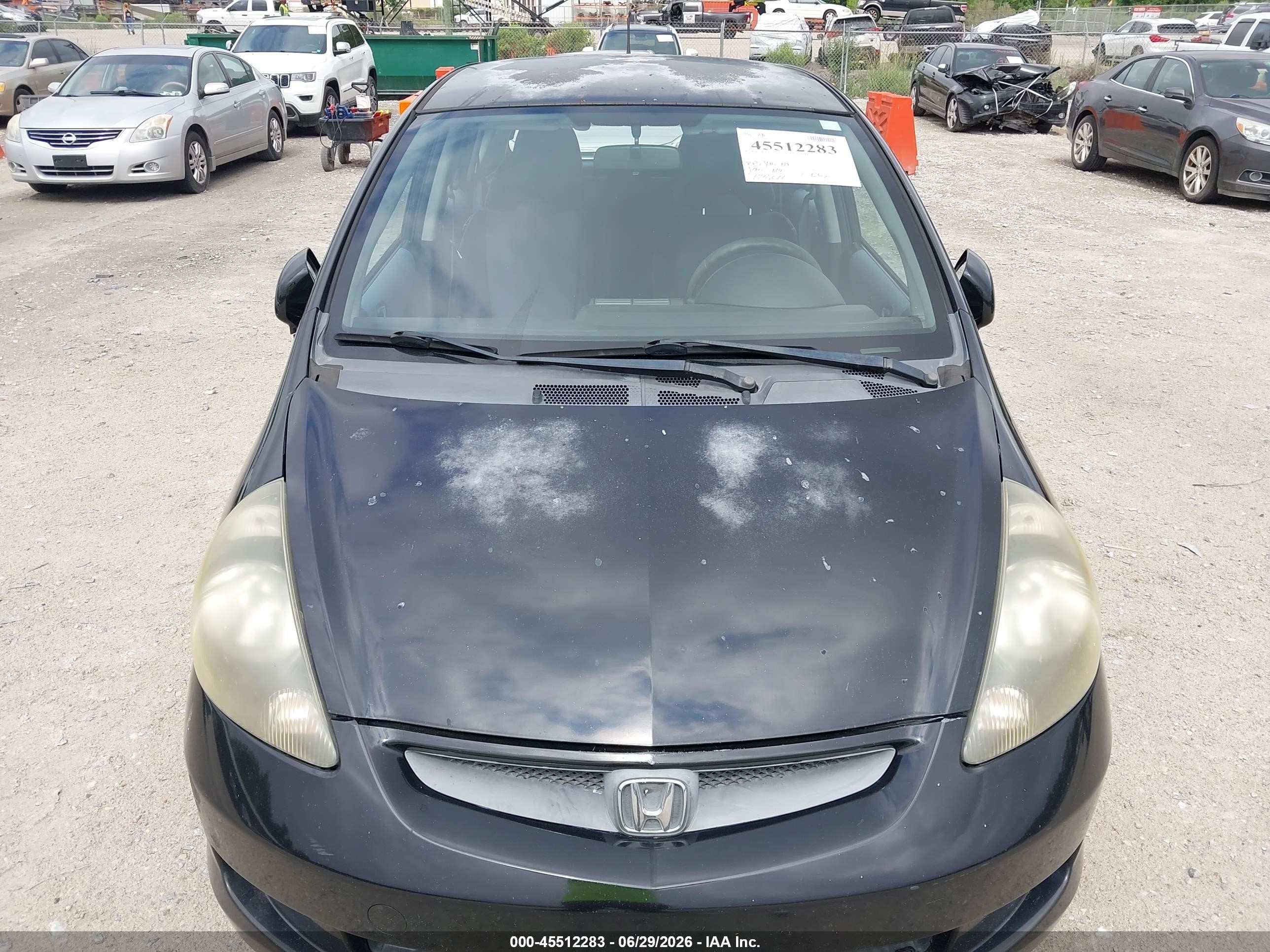2008 Honda Fit   Blue vin: JHMGD38488S025383