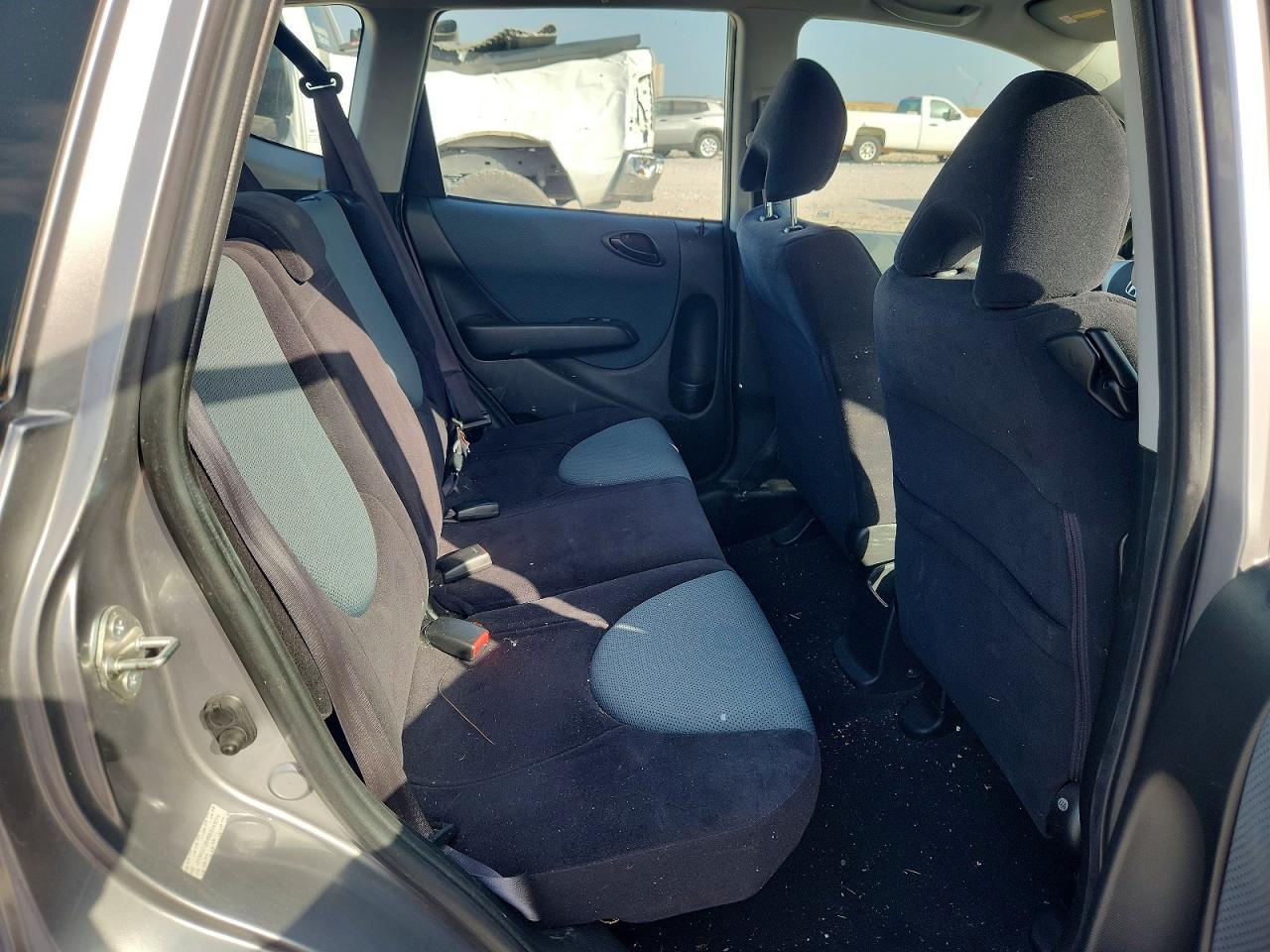 2008 Honda Fit Gray vin: JHMGD38488S043074