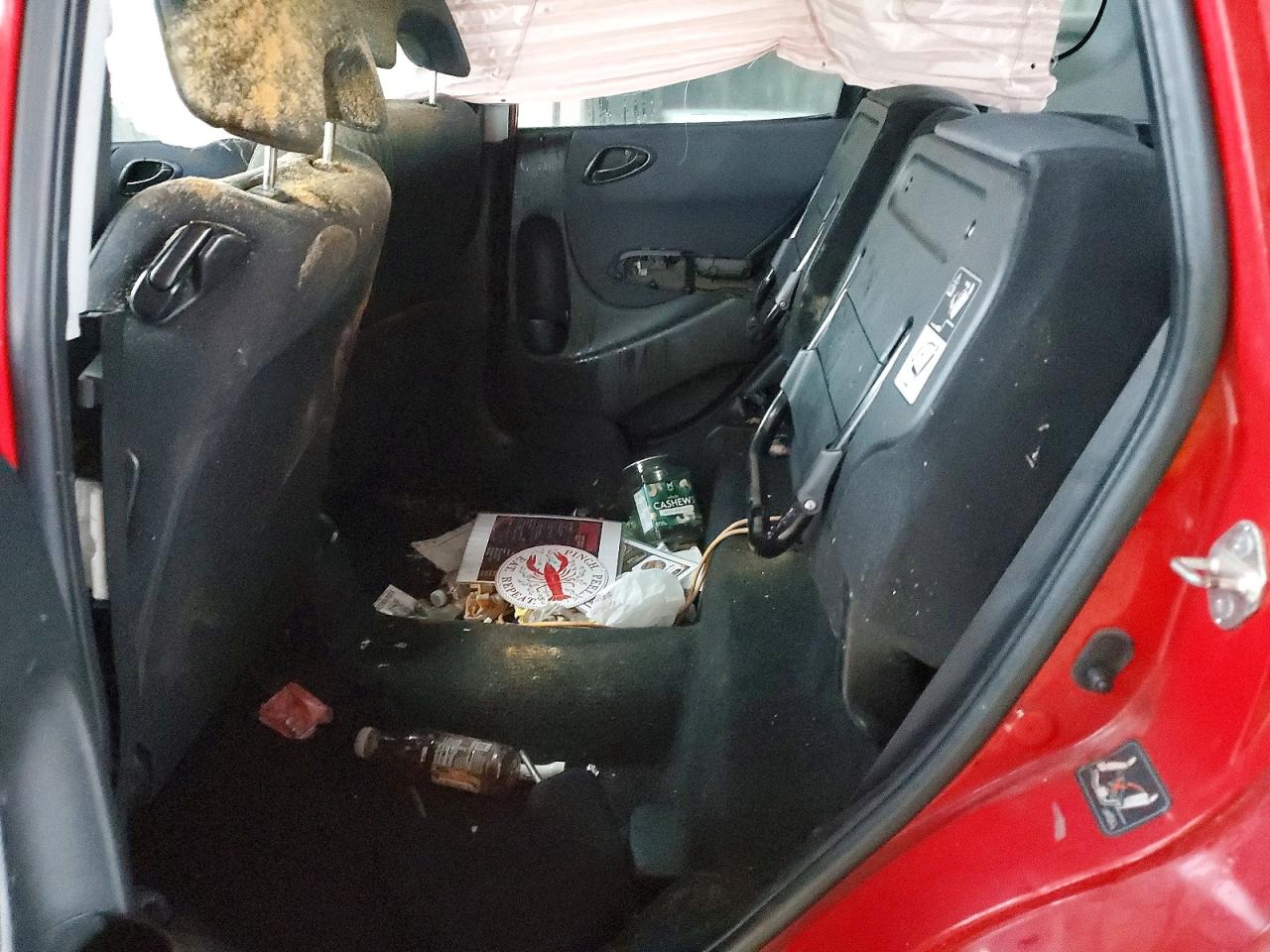 2008 Honda Fit Белый vin: JHMGD38488S045147