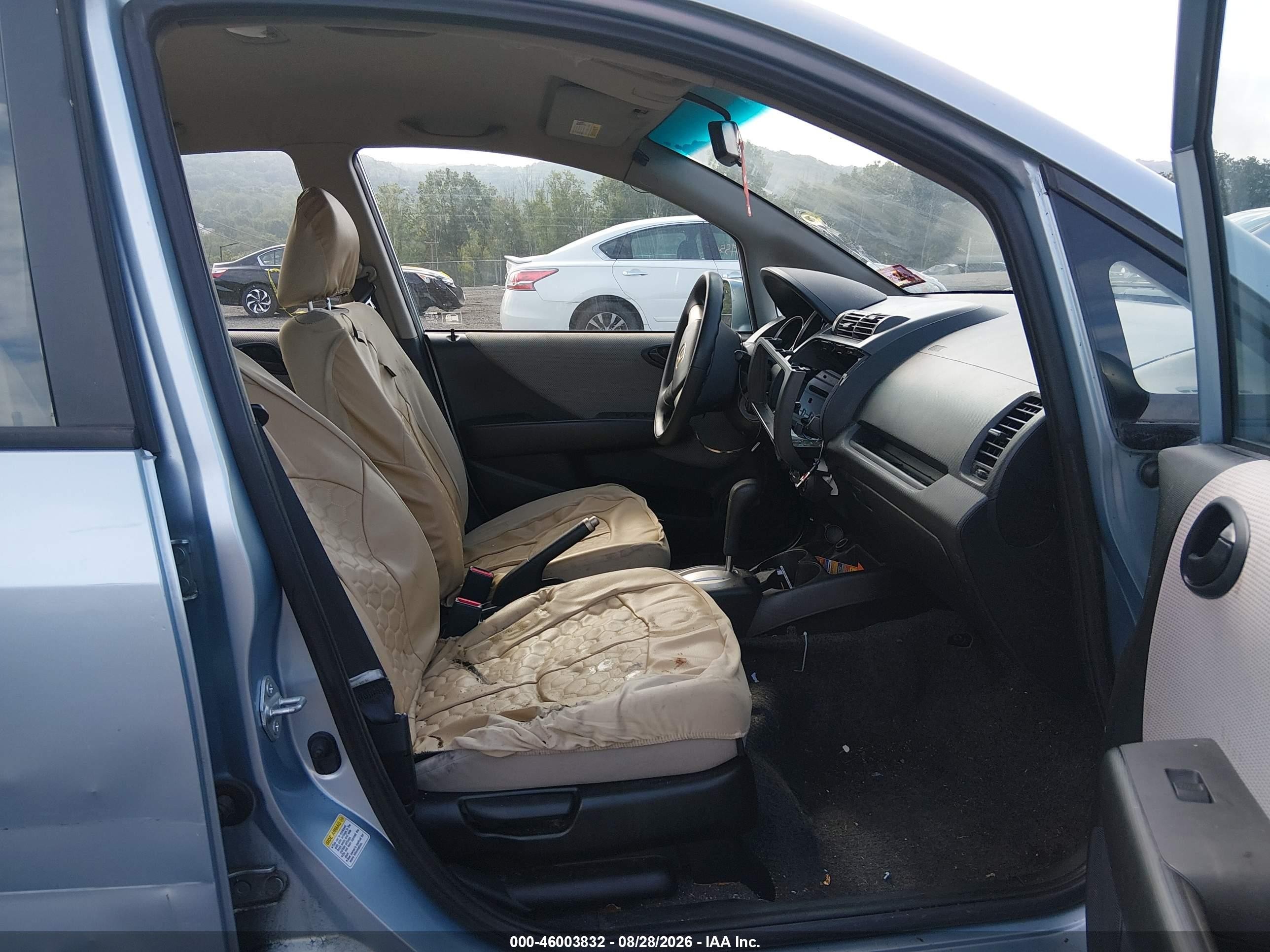 2007 Honda Fit   Бирюзовый vin: JHMGD38497S024337