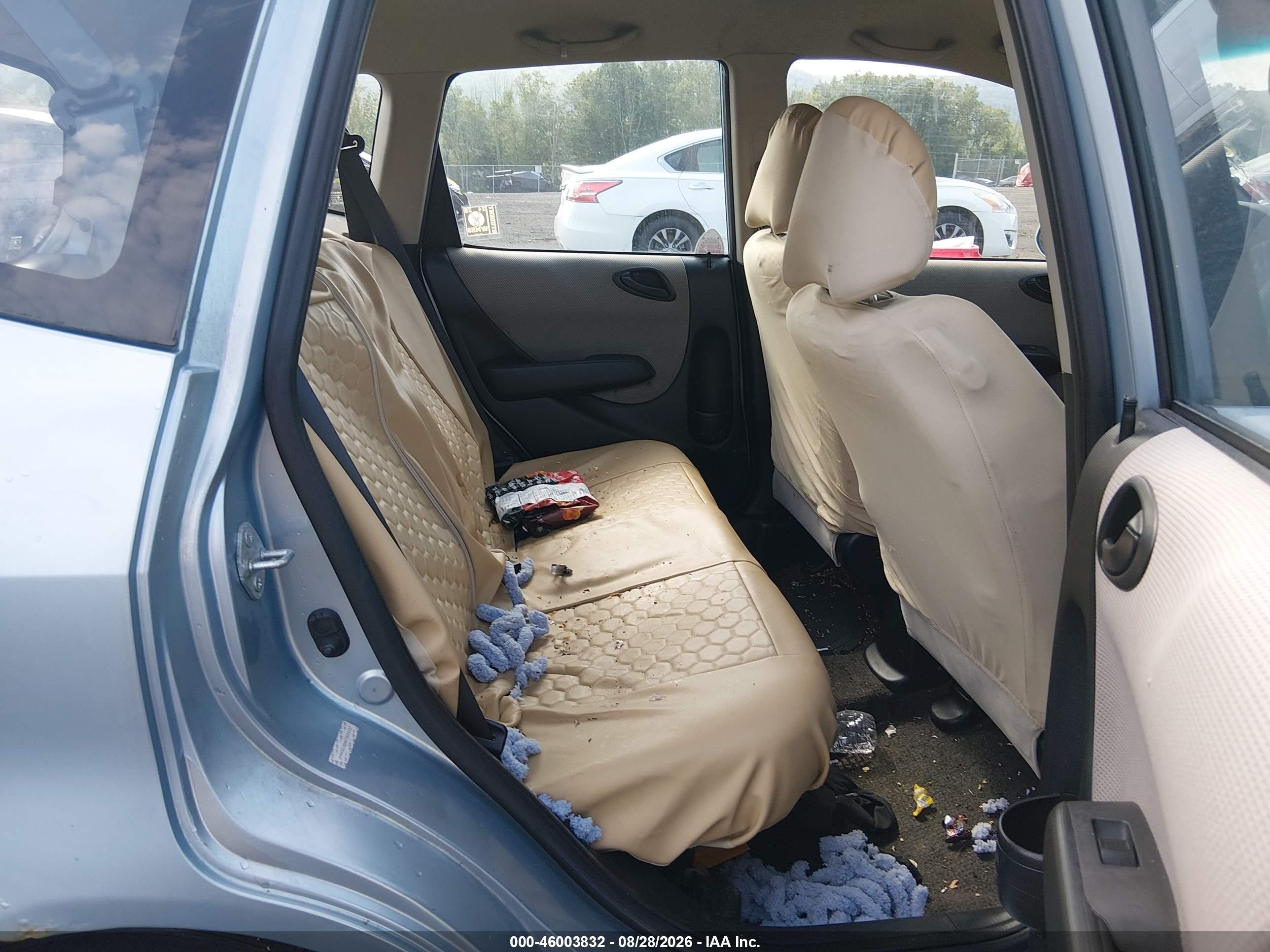 2007 Honda Fit   Бирюзовый vin: JHMGD38497S024337