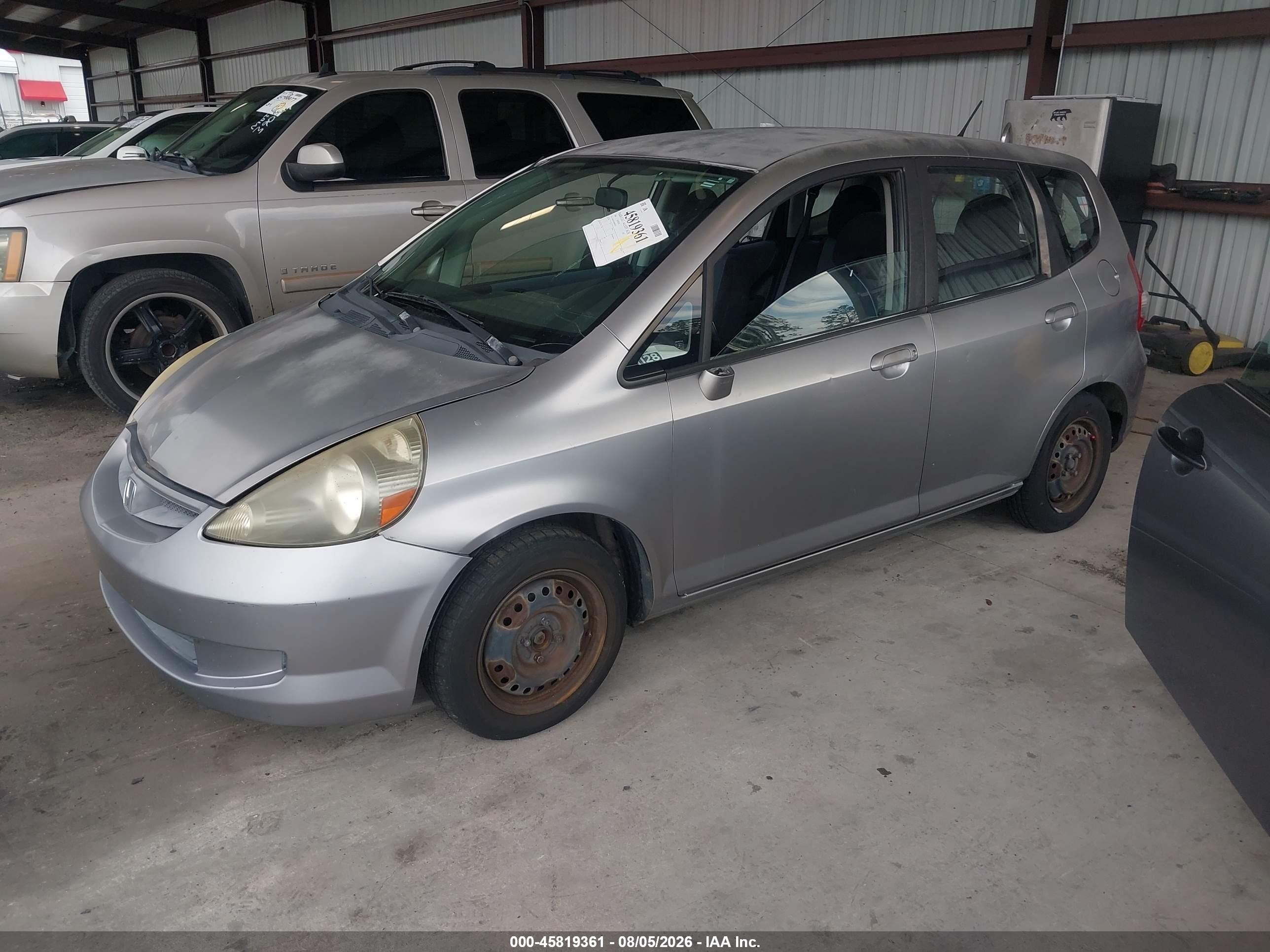 2008 Honda Fit   Серебряный vin: JHMGD38498S061079